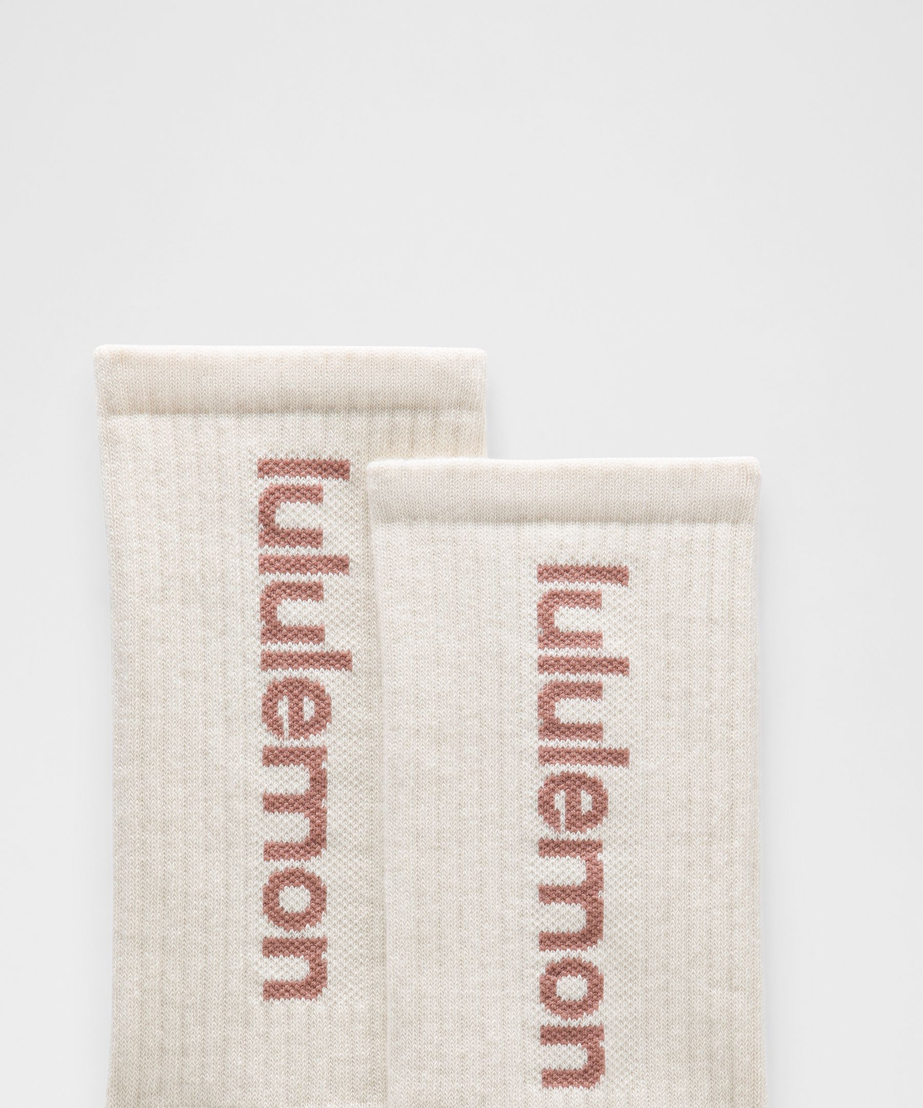 Unisex Daily Essential Crew Socks *Wordmark
