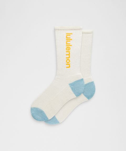 Носки Lululemon Daily Essential Crew унисекс