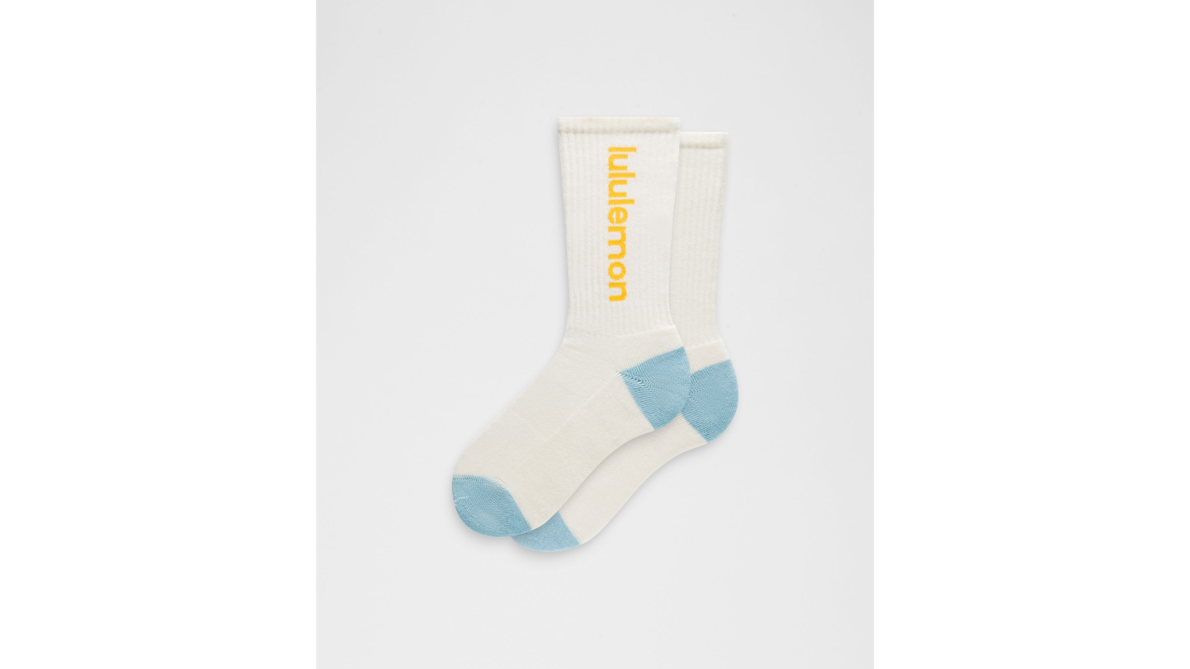 Unisex Daily Essential Crew Socks *Wordmark