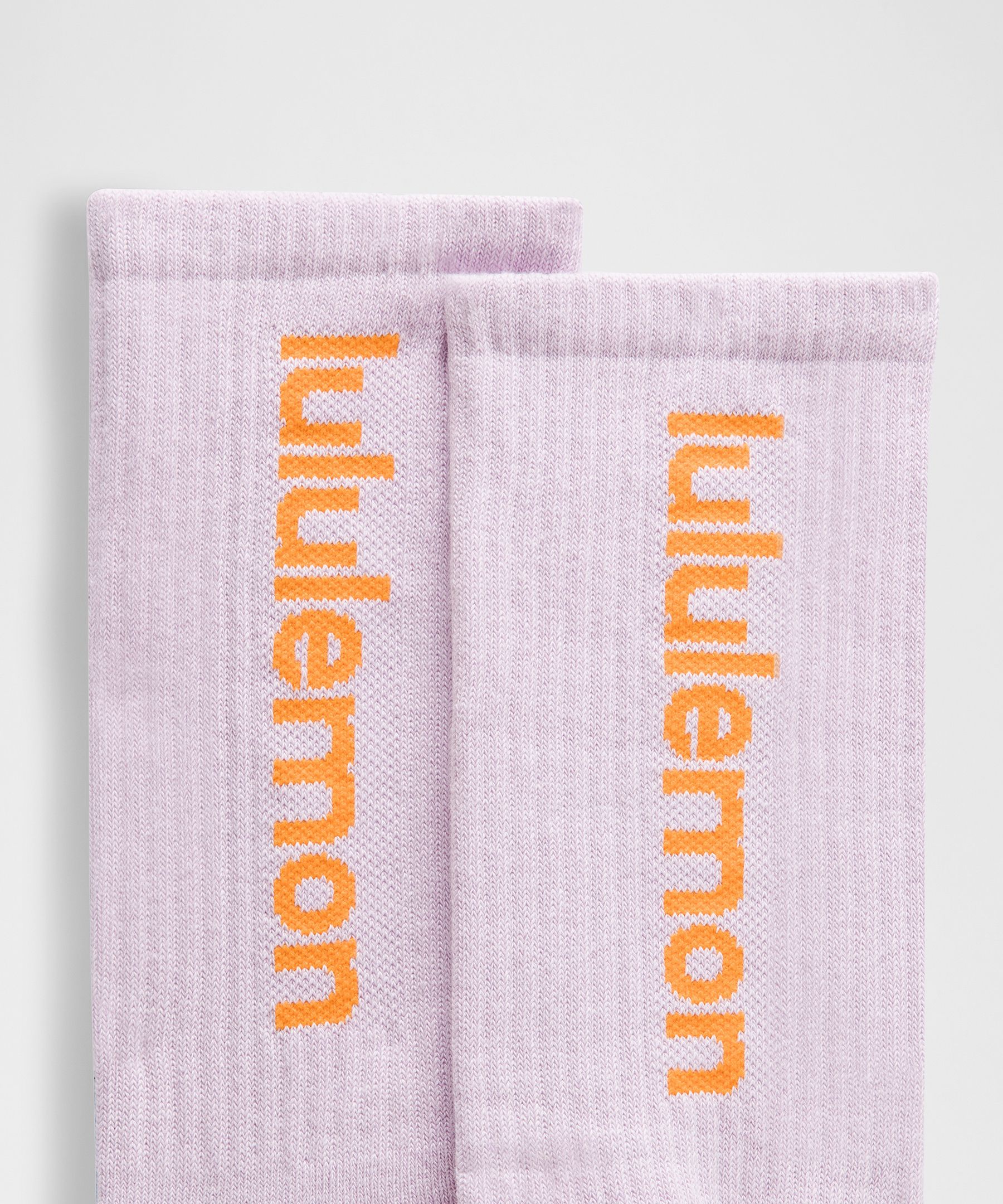 Unisex Daily Essential Crew Socks Wordmark *3 Pack