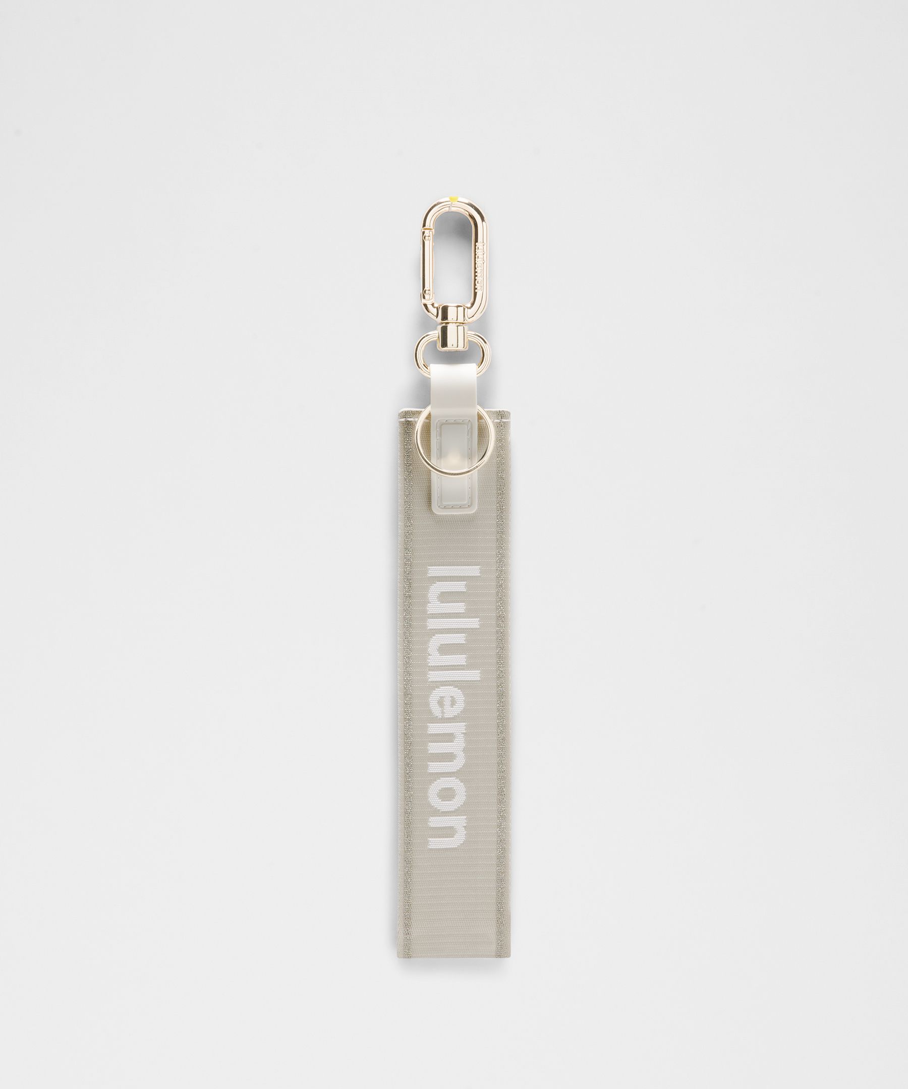 Never Lost Keychain Metallic Stripe by Lululemon