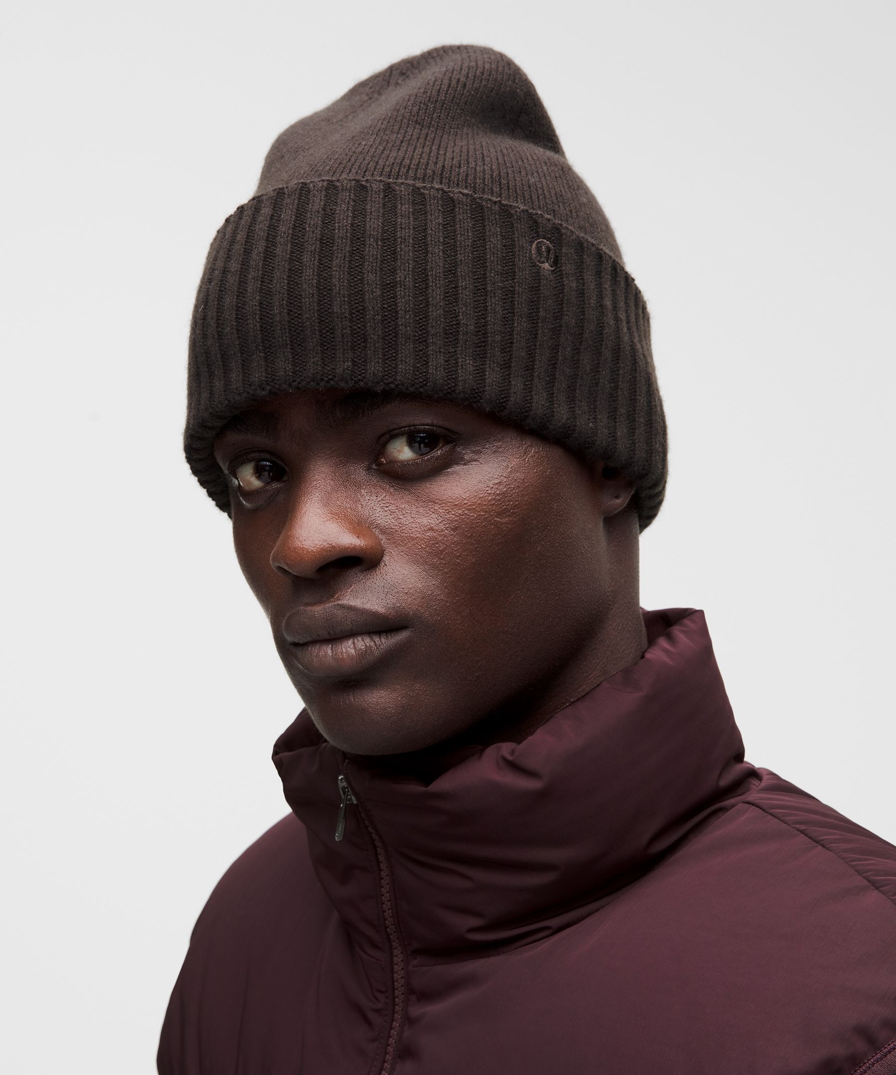 Cashmere-Blend Knit Beanie
