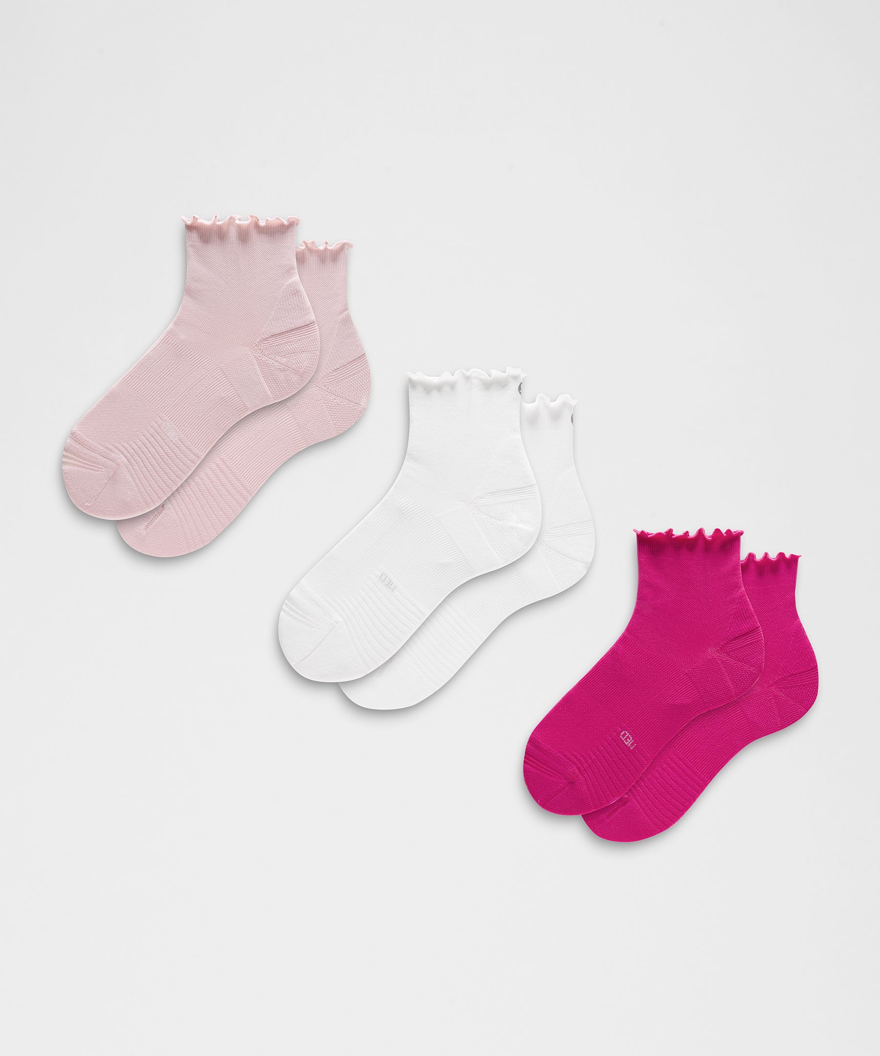 Unisex Power Stride Ankle Socks 3 Pack