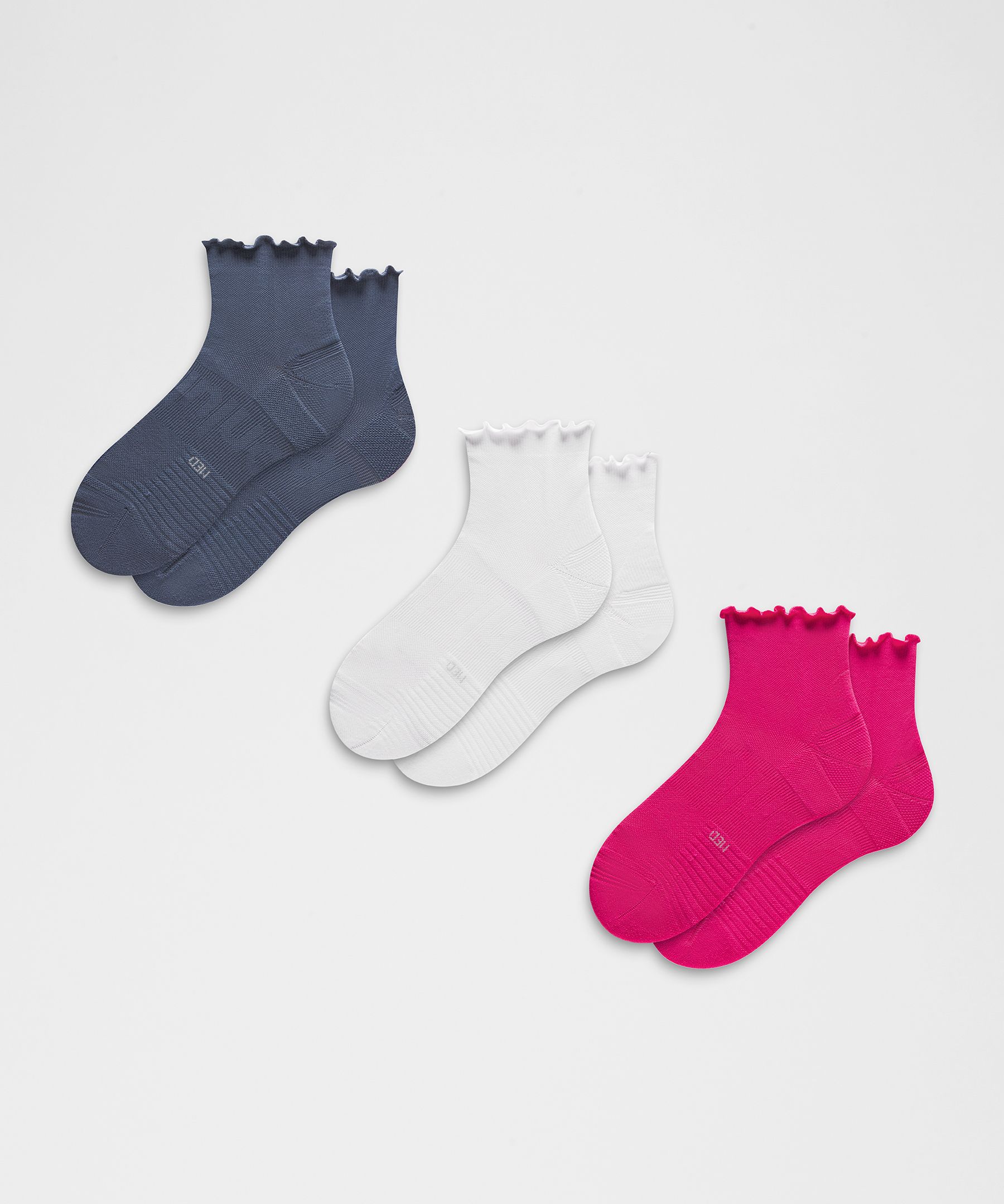 Unisex Power Stride Ankle Socks 3 Pack
