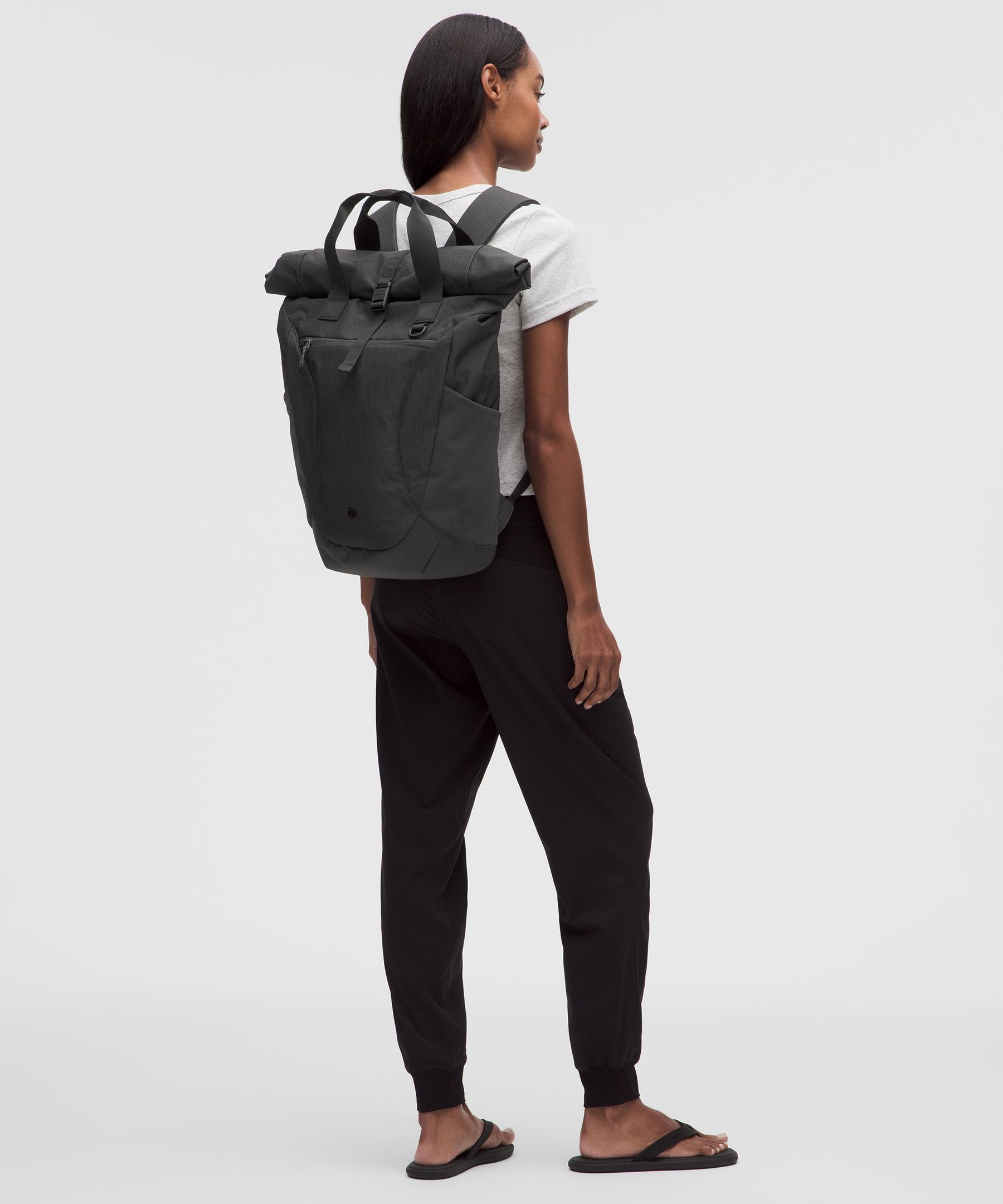 Roll-Top Backpack 22L *Metallic Ripstop