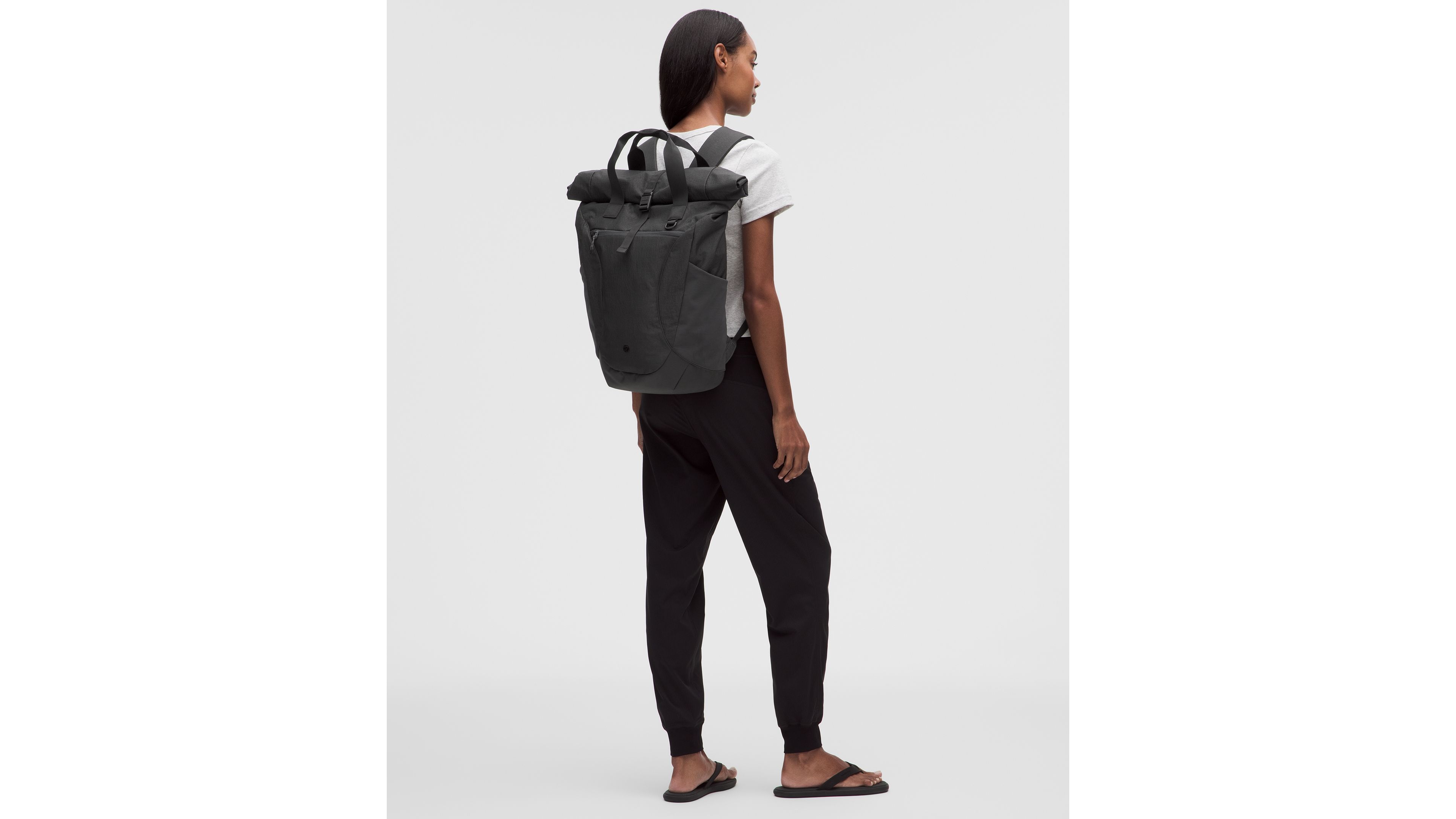 Roll-Top Backpack 22L *Metallic Ripstop