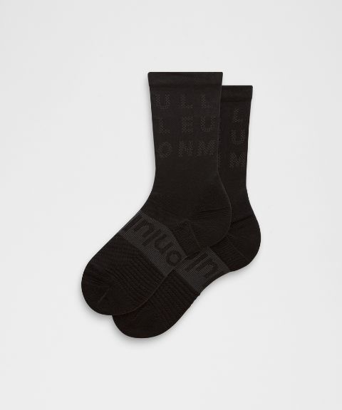 Носки Lululemon Unisex Power Stride Crew со светоотражением