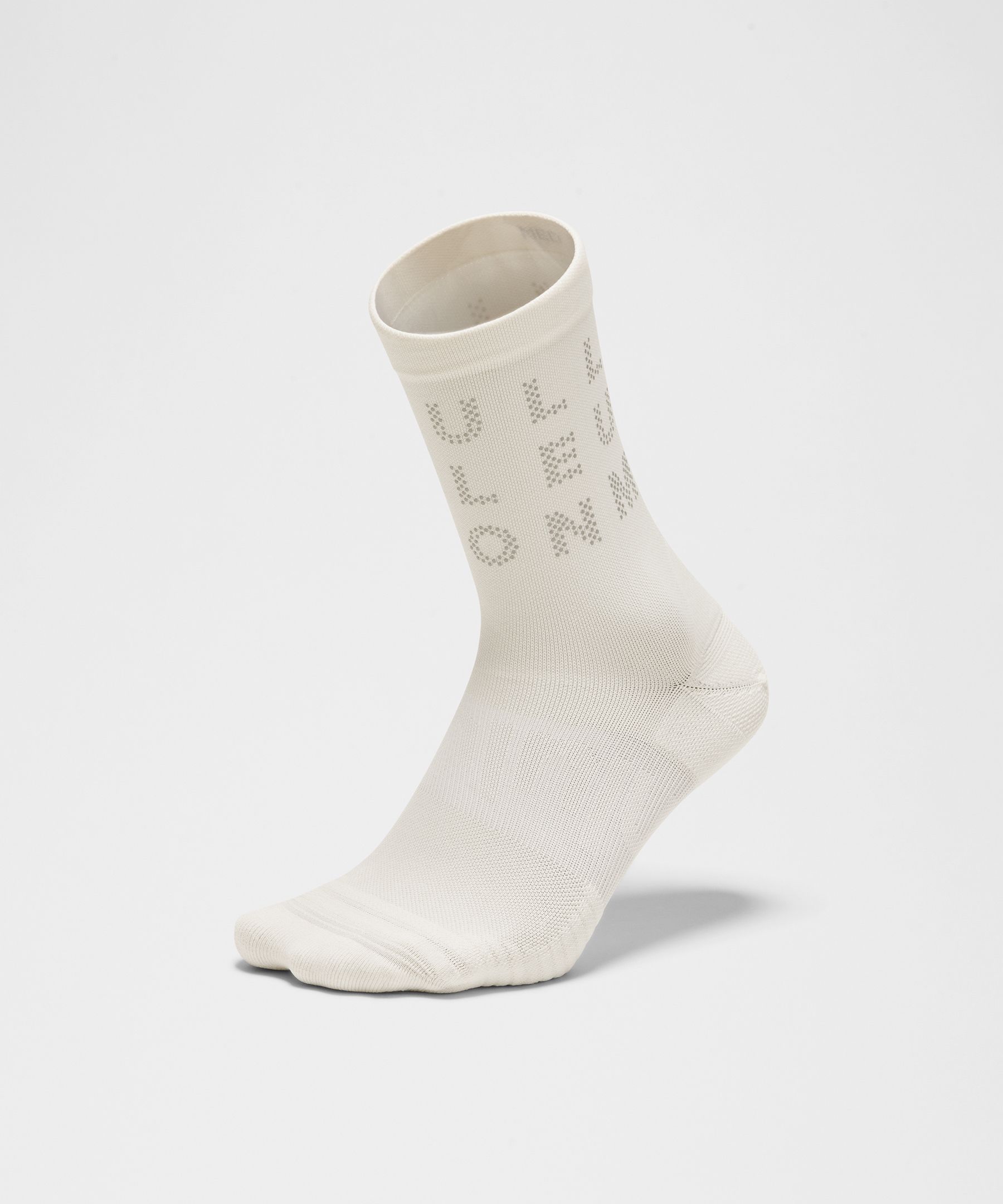 Unisex Power Stride Crew Socks *Reflective