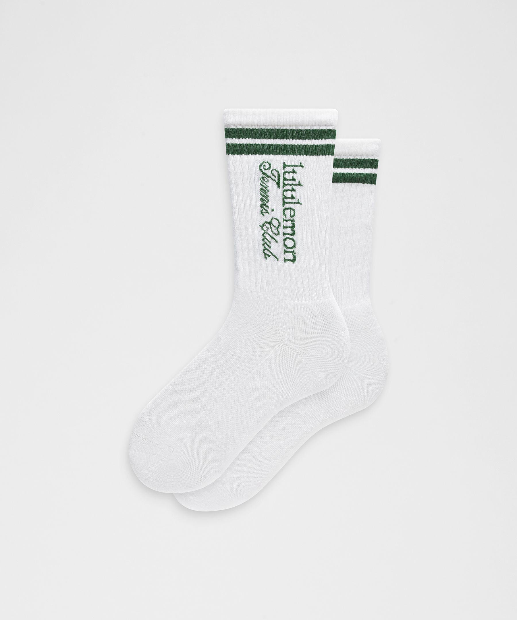 Unisex Daily Essential Crew Socks *Tennis Club