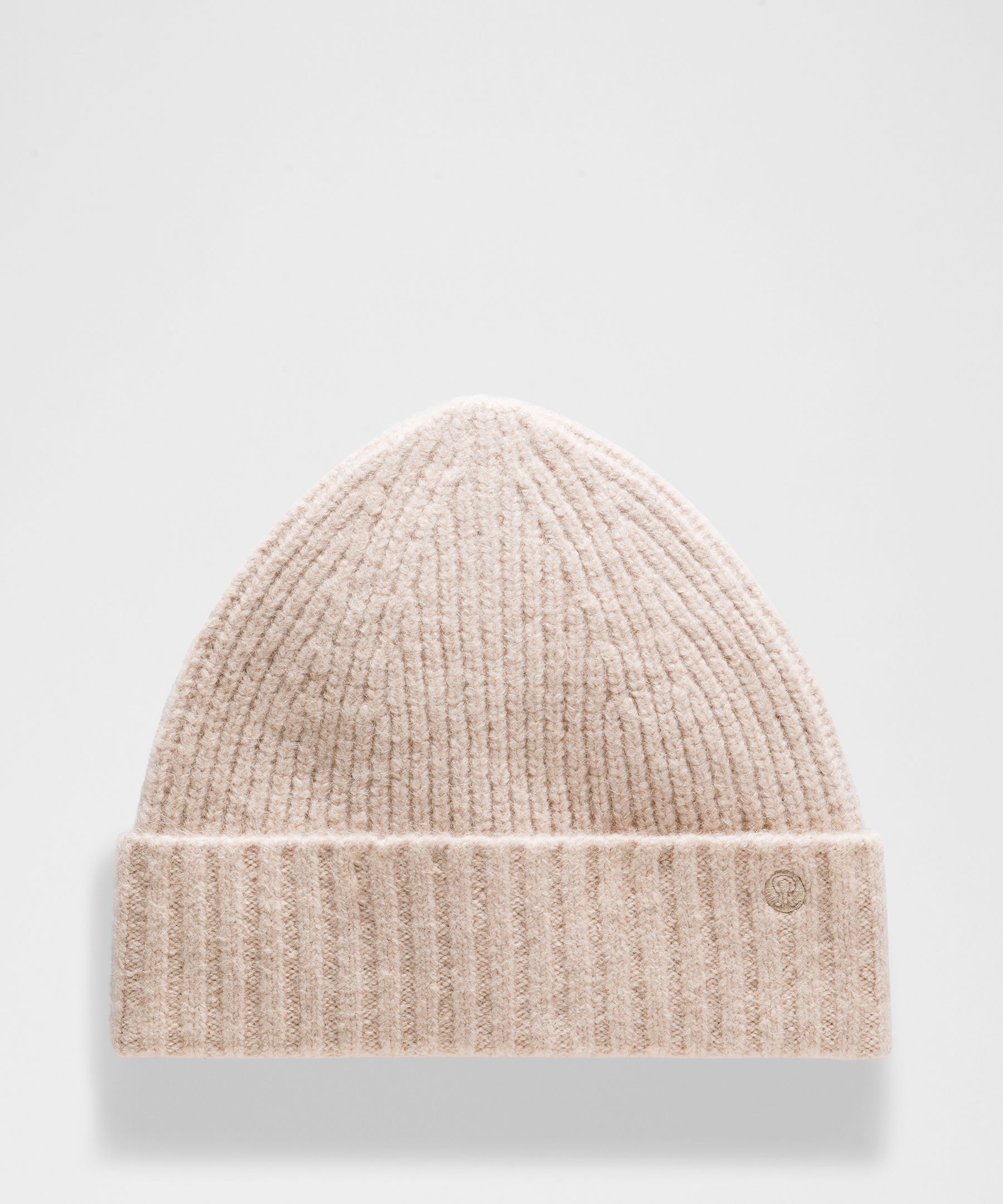 Ribbed-Knit Wide-Cuff Beanie