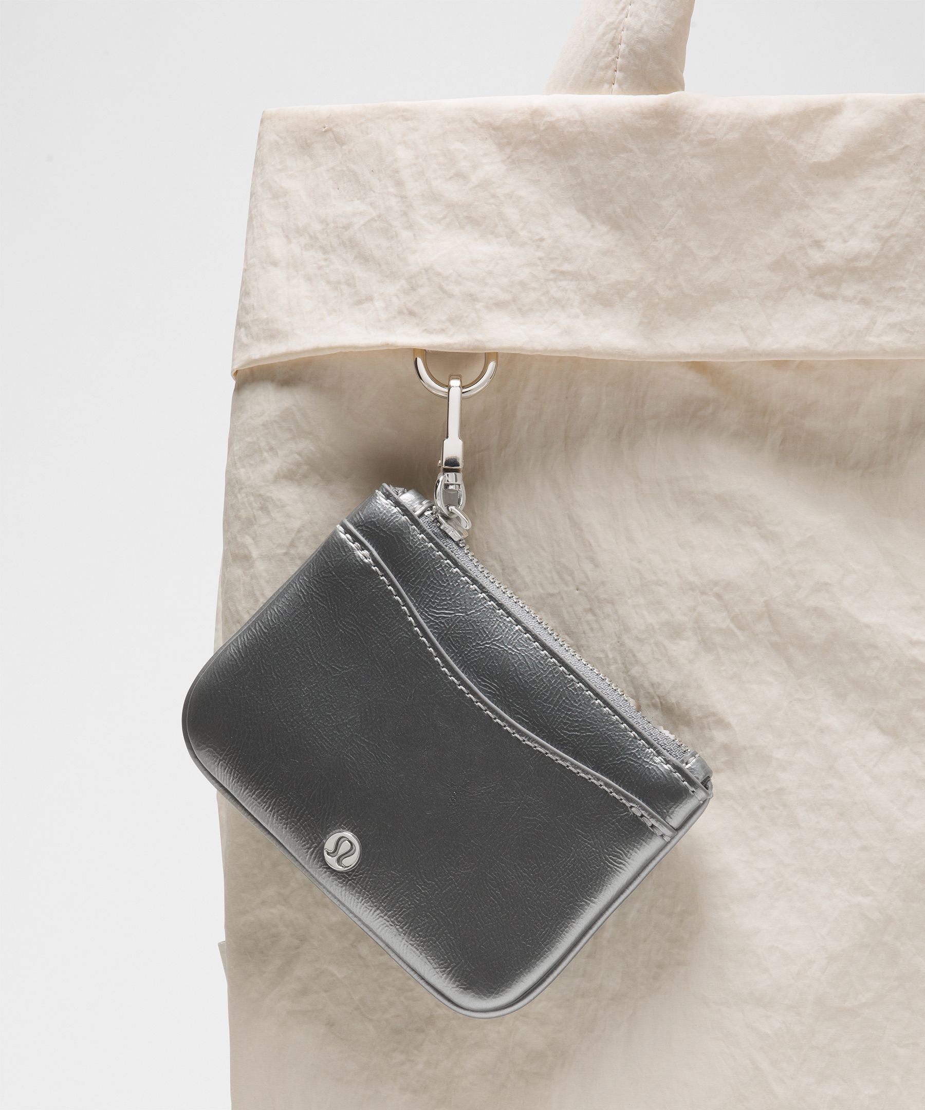 Clippable Card Holder Leather Alternative