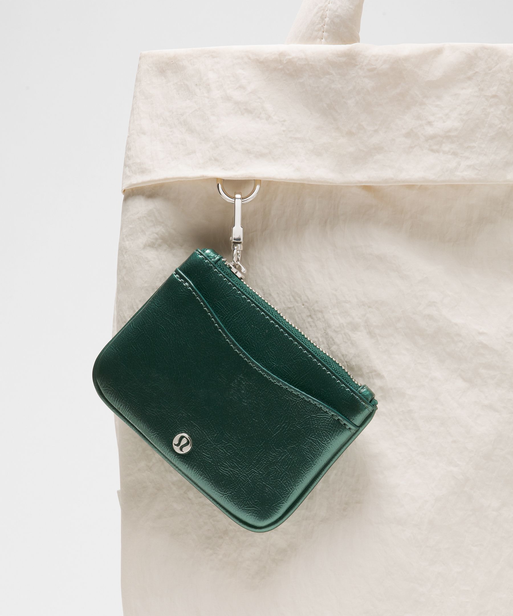 Clippable Card Holder Leather Alternative
