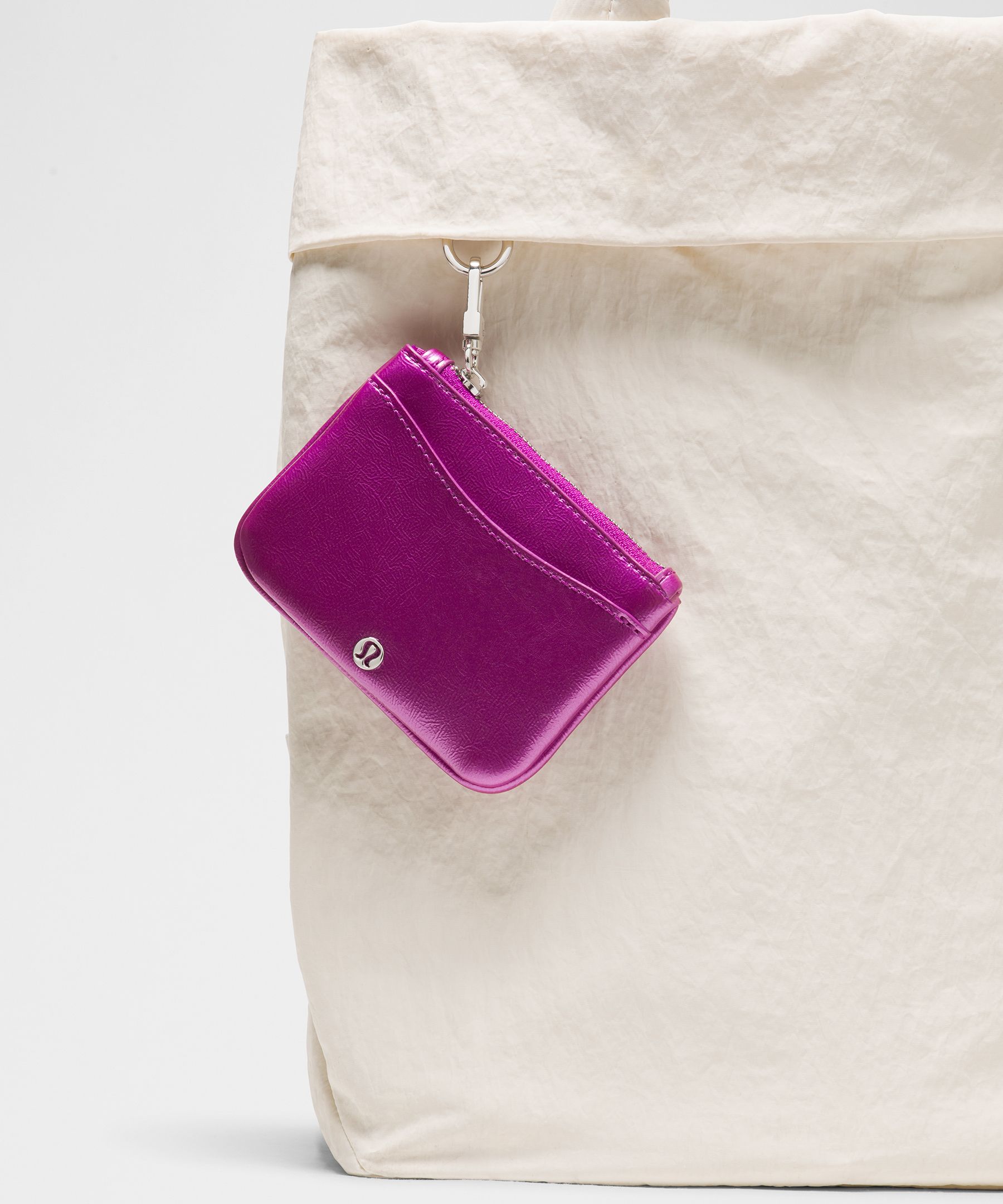 Clippable Card Holder Leather Alternative