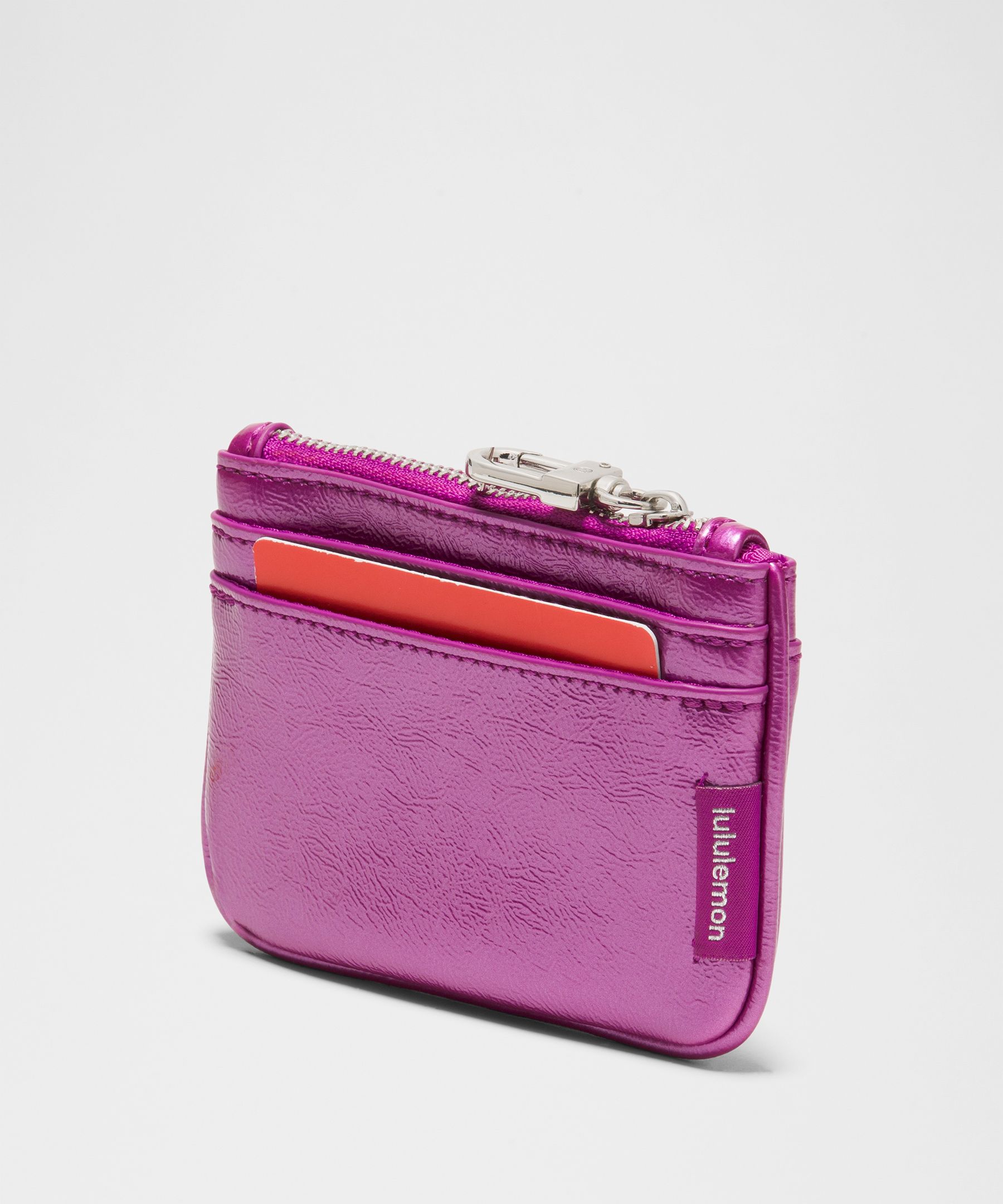 Clippable Card Holder Leather Alternative