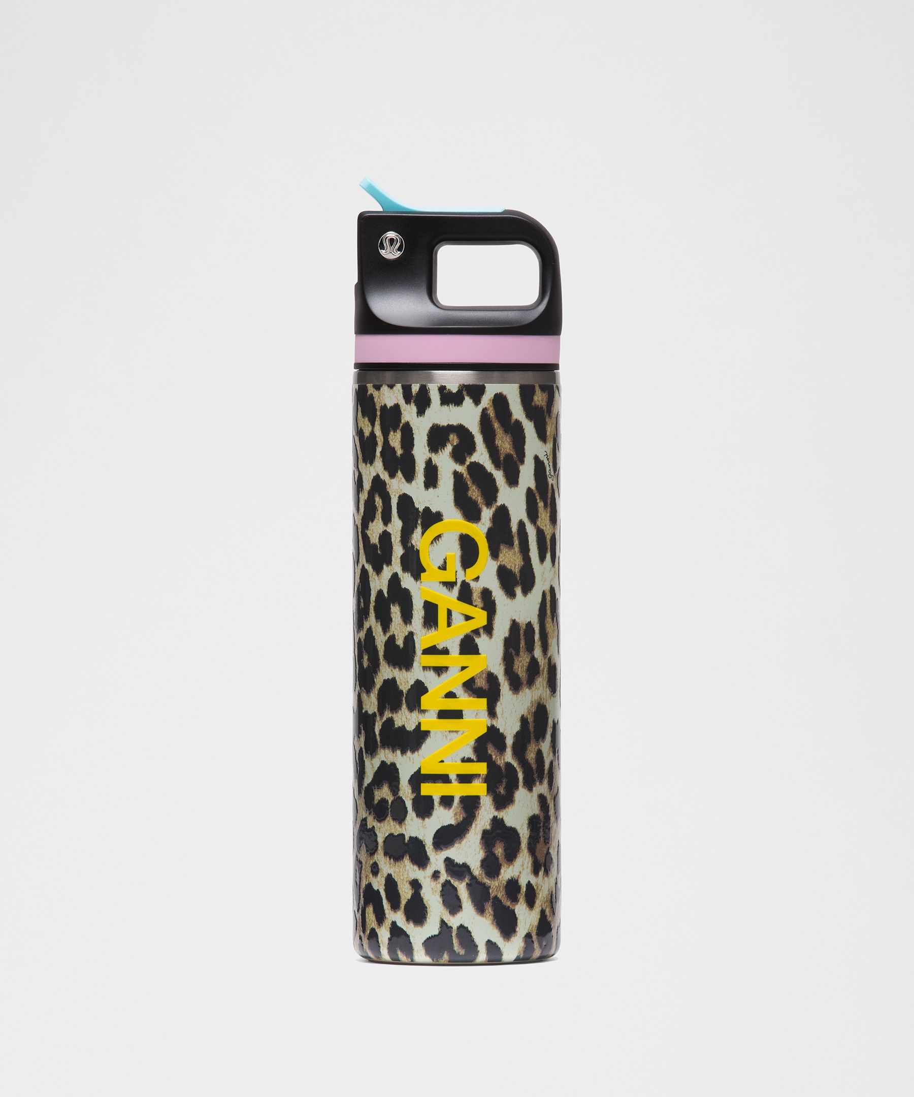 GANNI x lululemon Back to Life ストローリッドボトル 710ml