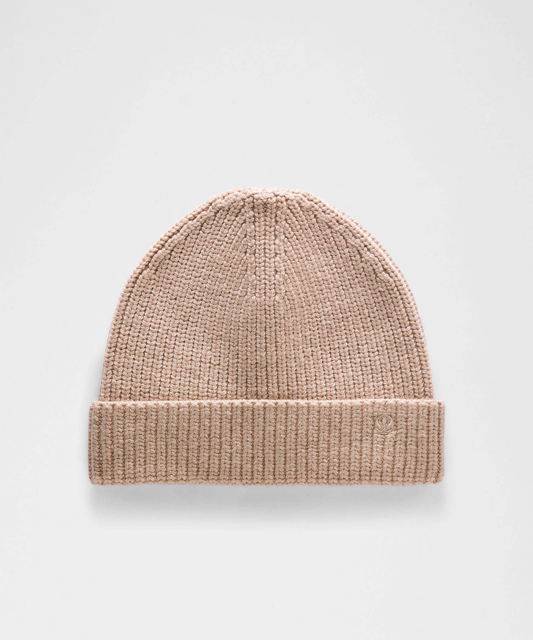 Close-Fit Wool-Blend Ribbed Knit Beanie