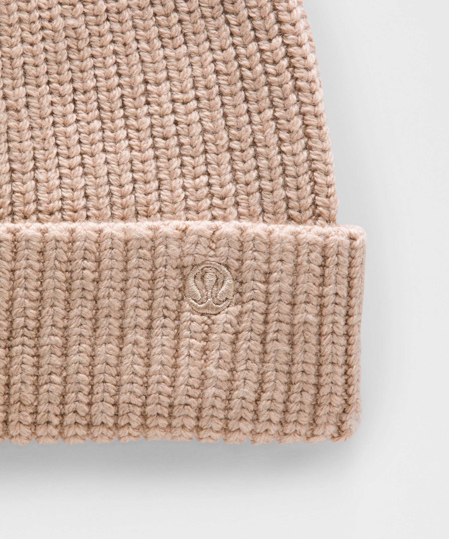 Close-Fit Wool-Blend Ribbed Knit Beanie