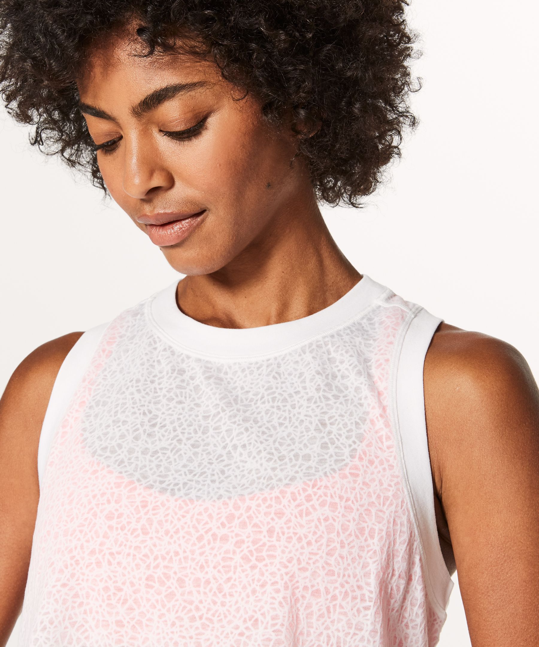Hint Of Sheer Cropped Tank Women's Tanks lululemon athletica