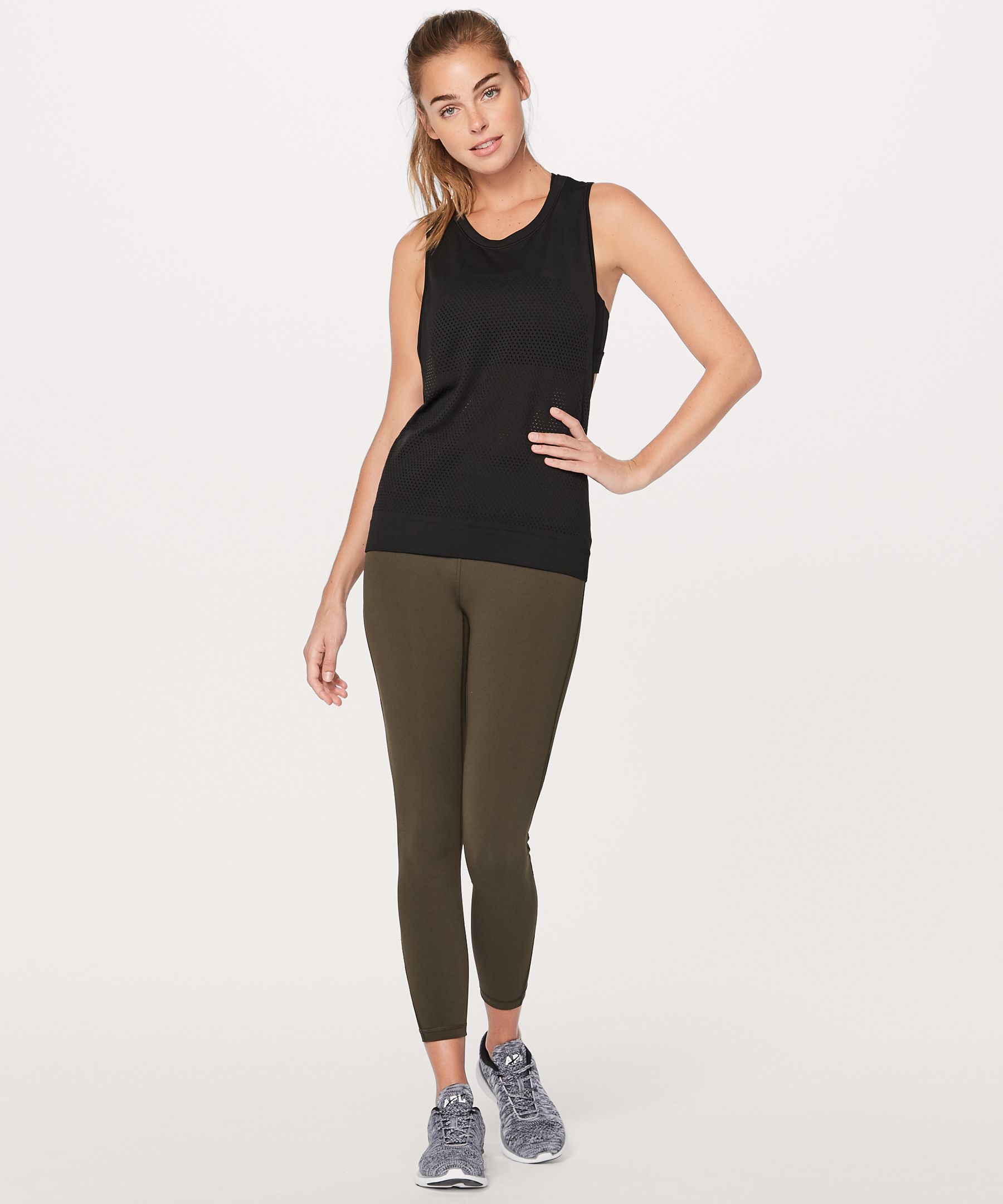 black/black Breeze By Muscle Tank II