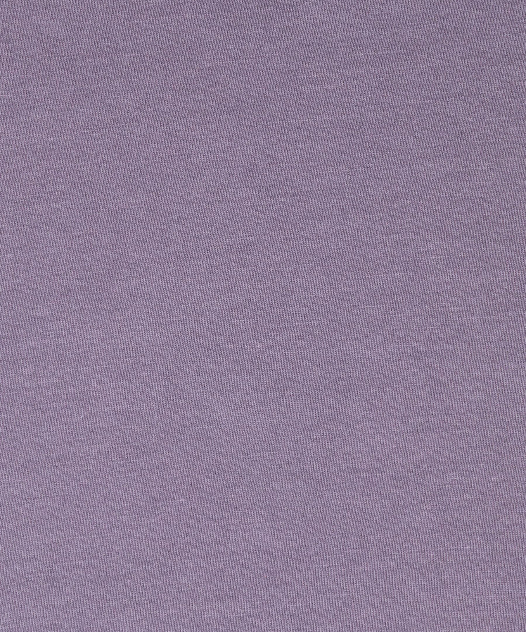 Graphite Purple Cut Back Crop Tank