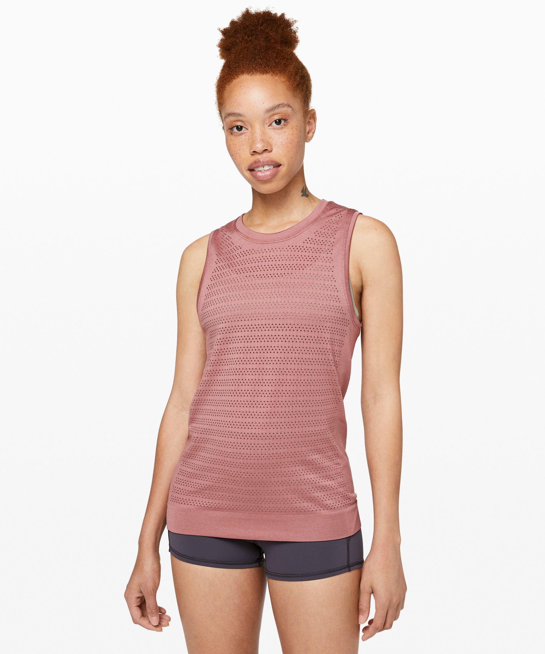 Lululemon Breeze By Muscle Tank Ii *squad In Quicksand/quicksand