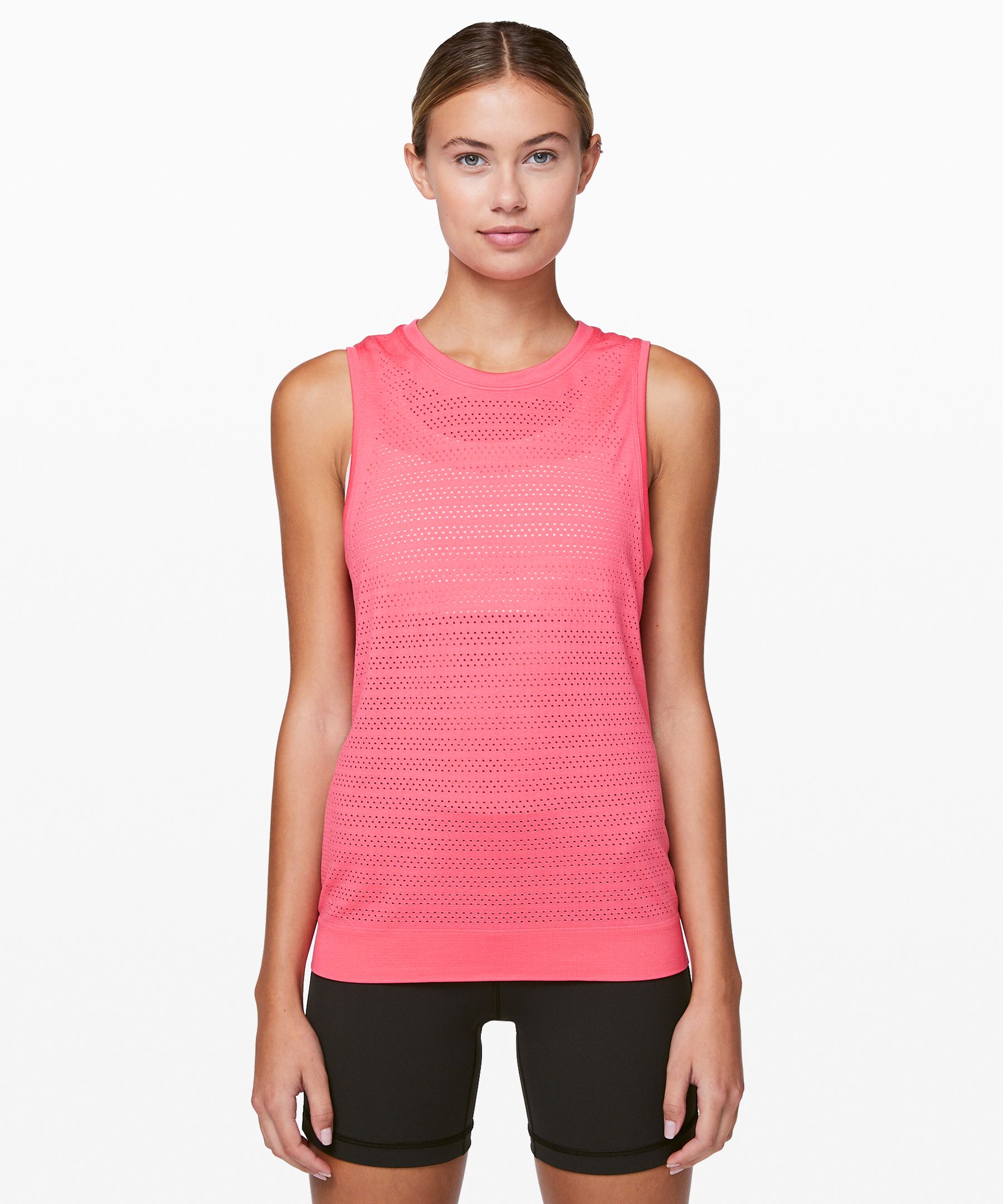 Lululemon Breeze By Muscle Tank Ii *squad In Glossy/glossy