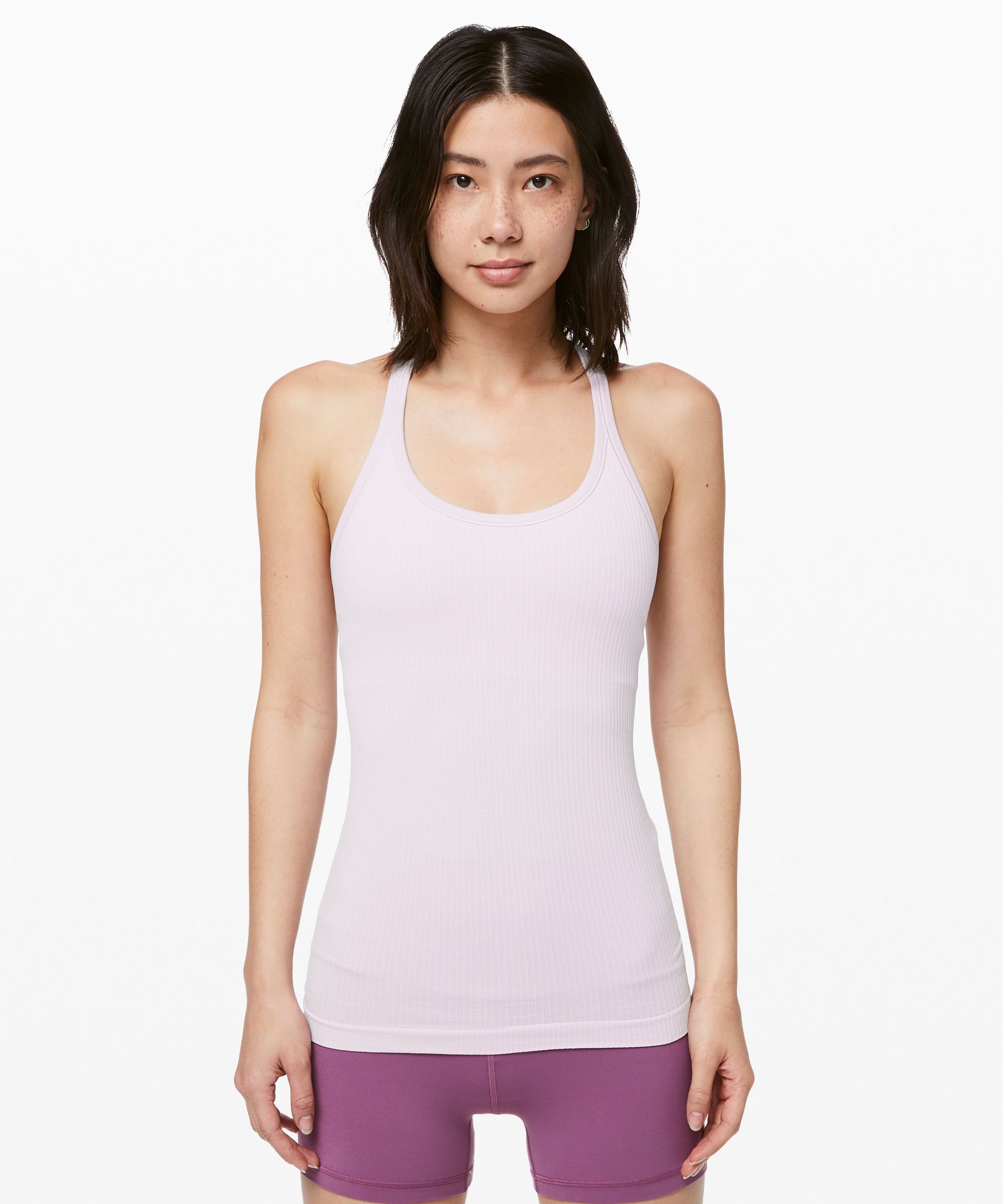 Lululemon Ebb To Street Shelf Bra Tank Top Light Support In Spiced Chai