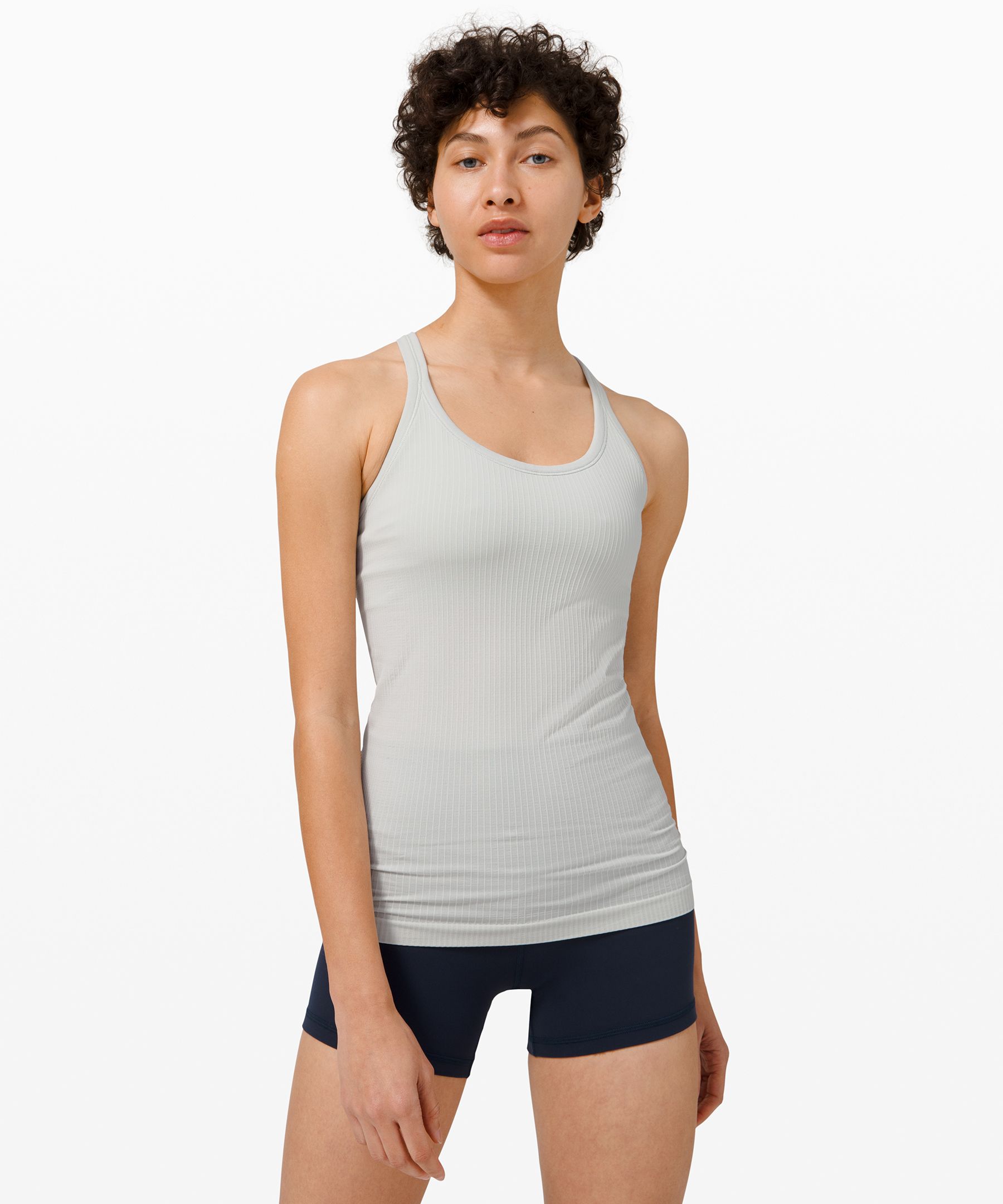 Lululemon Ebb To Street Tank *Light Support For B/C Cup - Blue