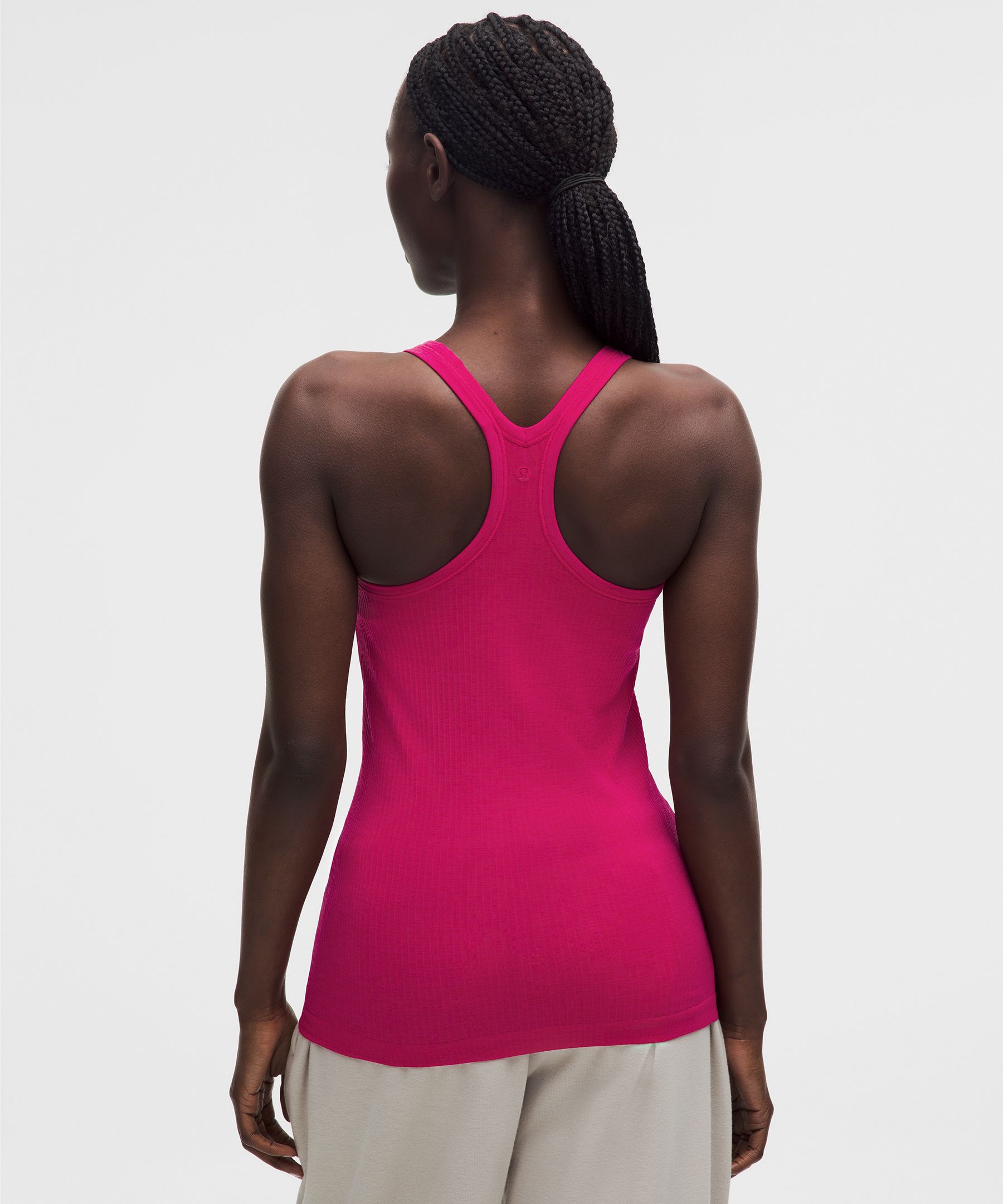 Lululemon Ebb To Street Tank Top In Pink