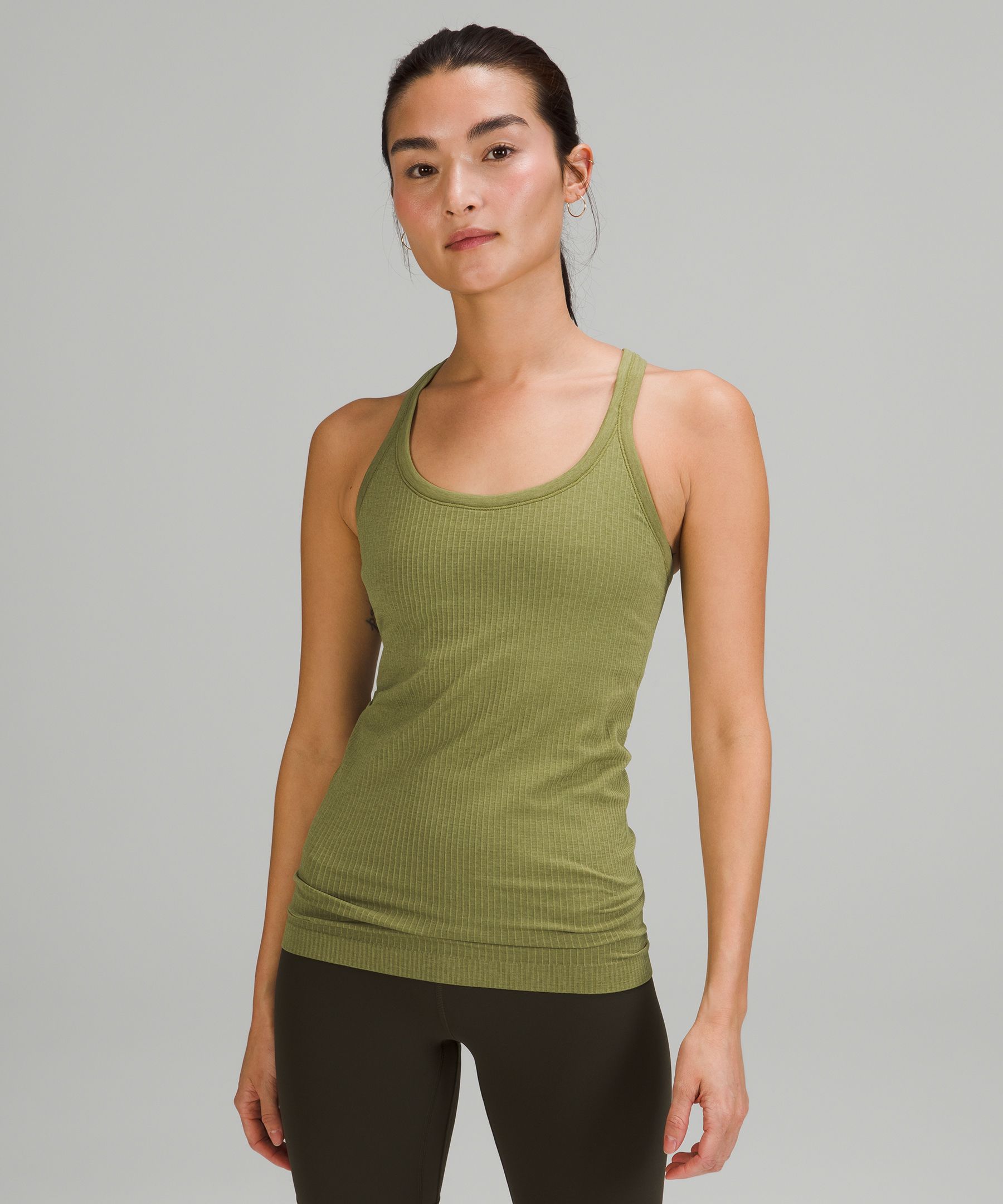 Ebb to Street Tank Top, Everglade Green