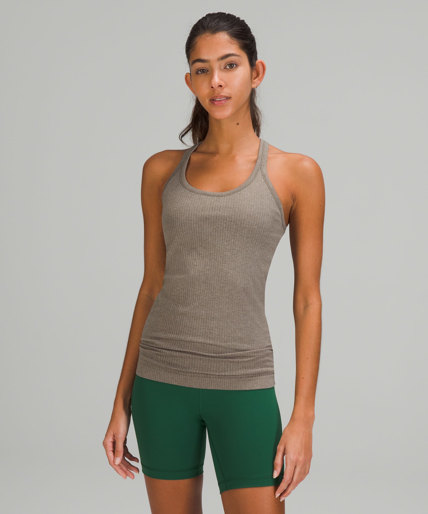 Lululemon Ebb To Street Tank Top In Gray