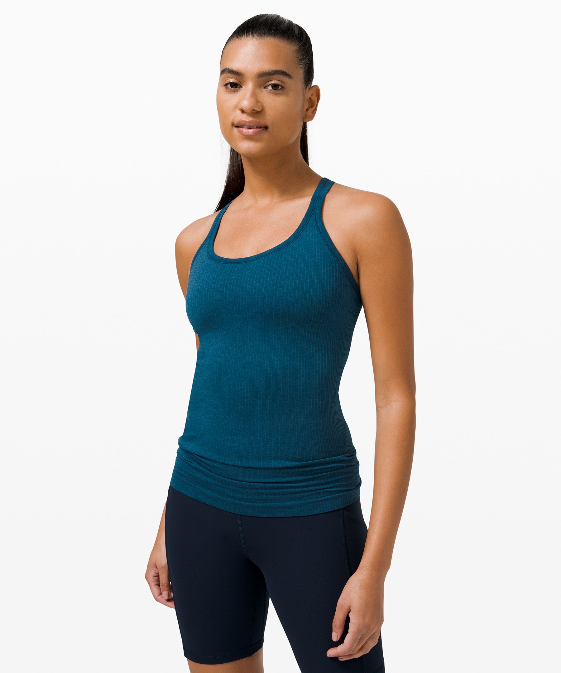 lululemon never still tank