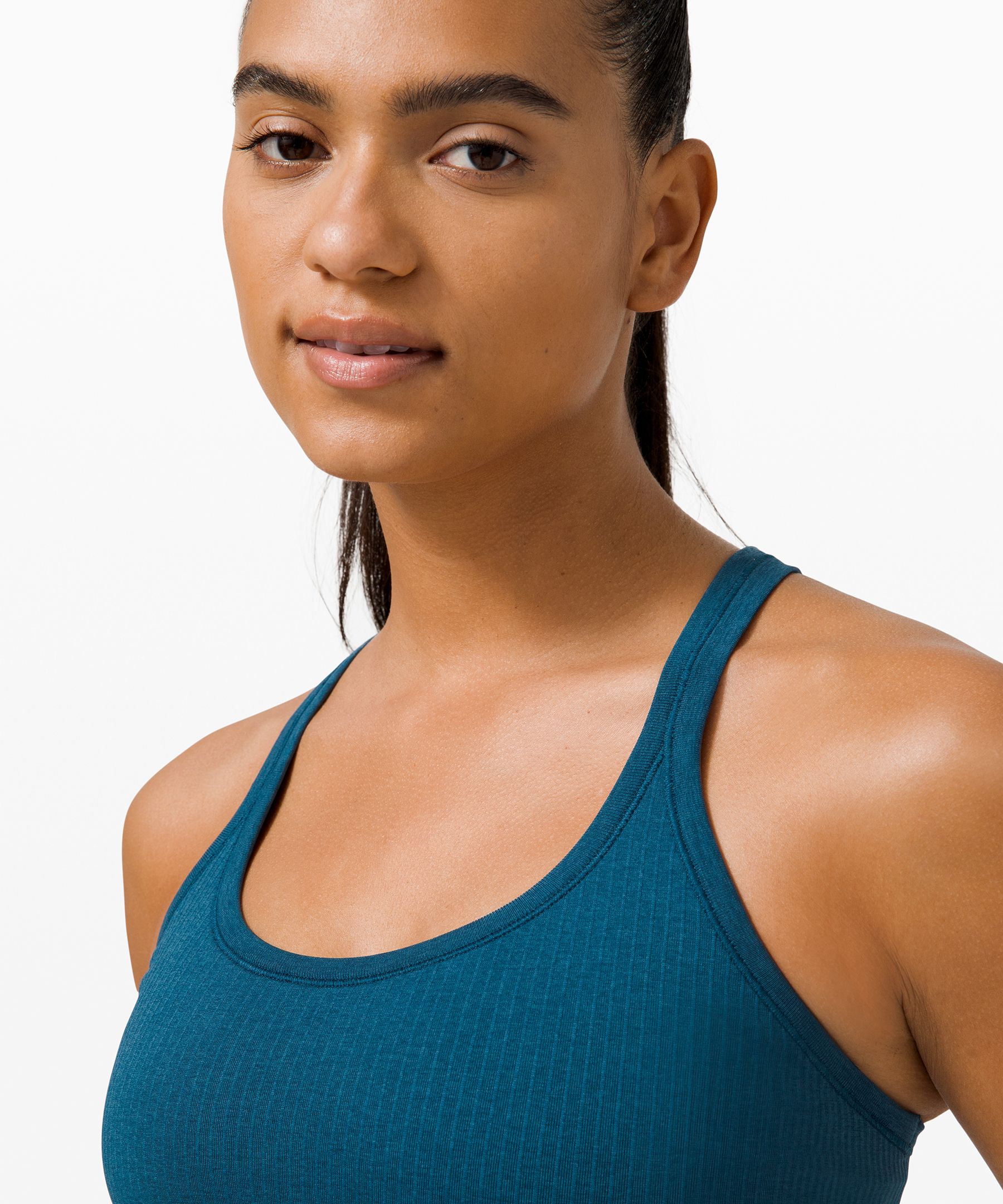 Lululemon Ebb To Street Tank Top In Capture Blue