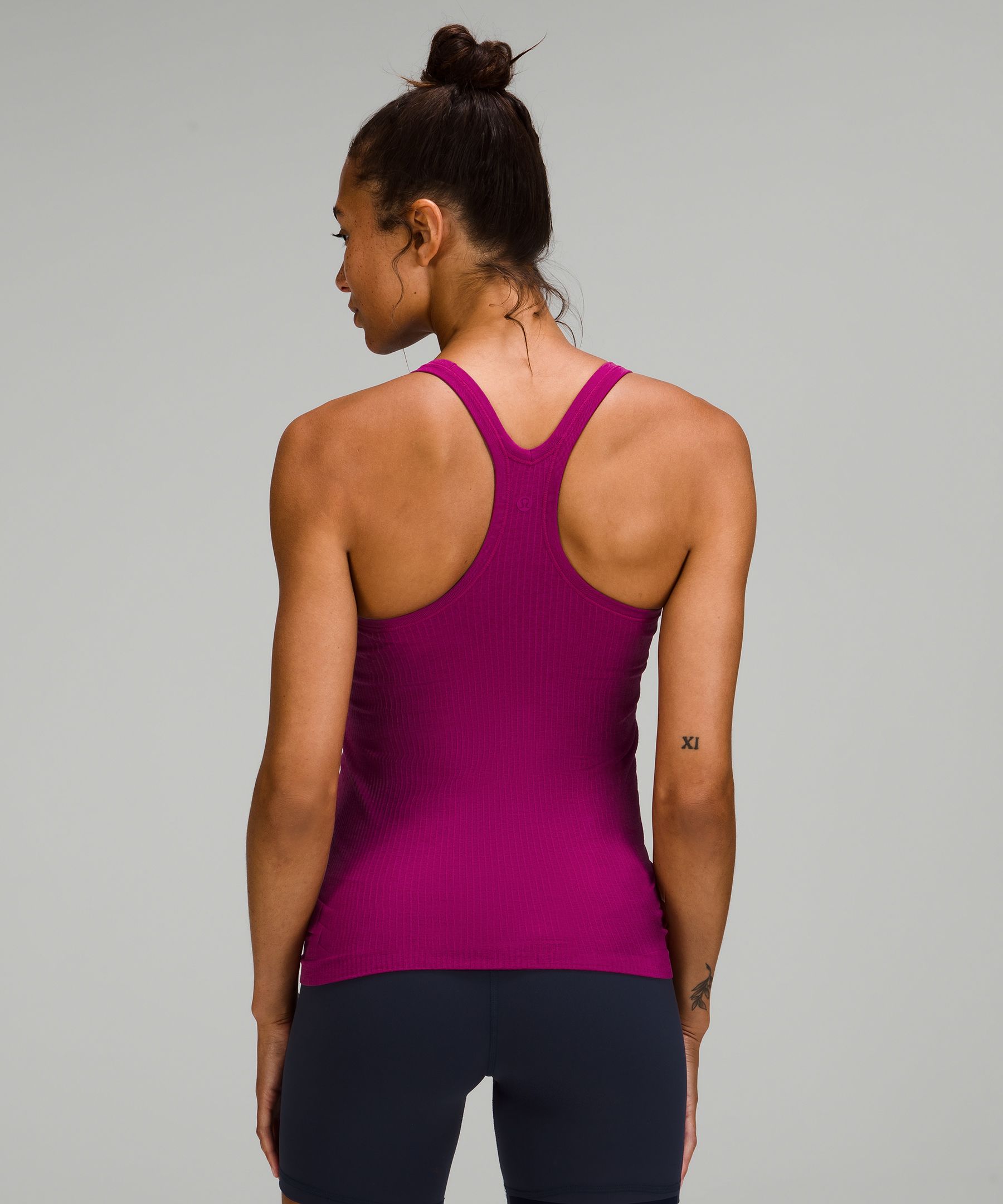 Lululemon Yoga Ebb to Street Tank Top - Brown - Size 12