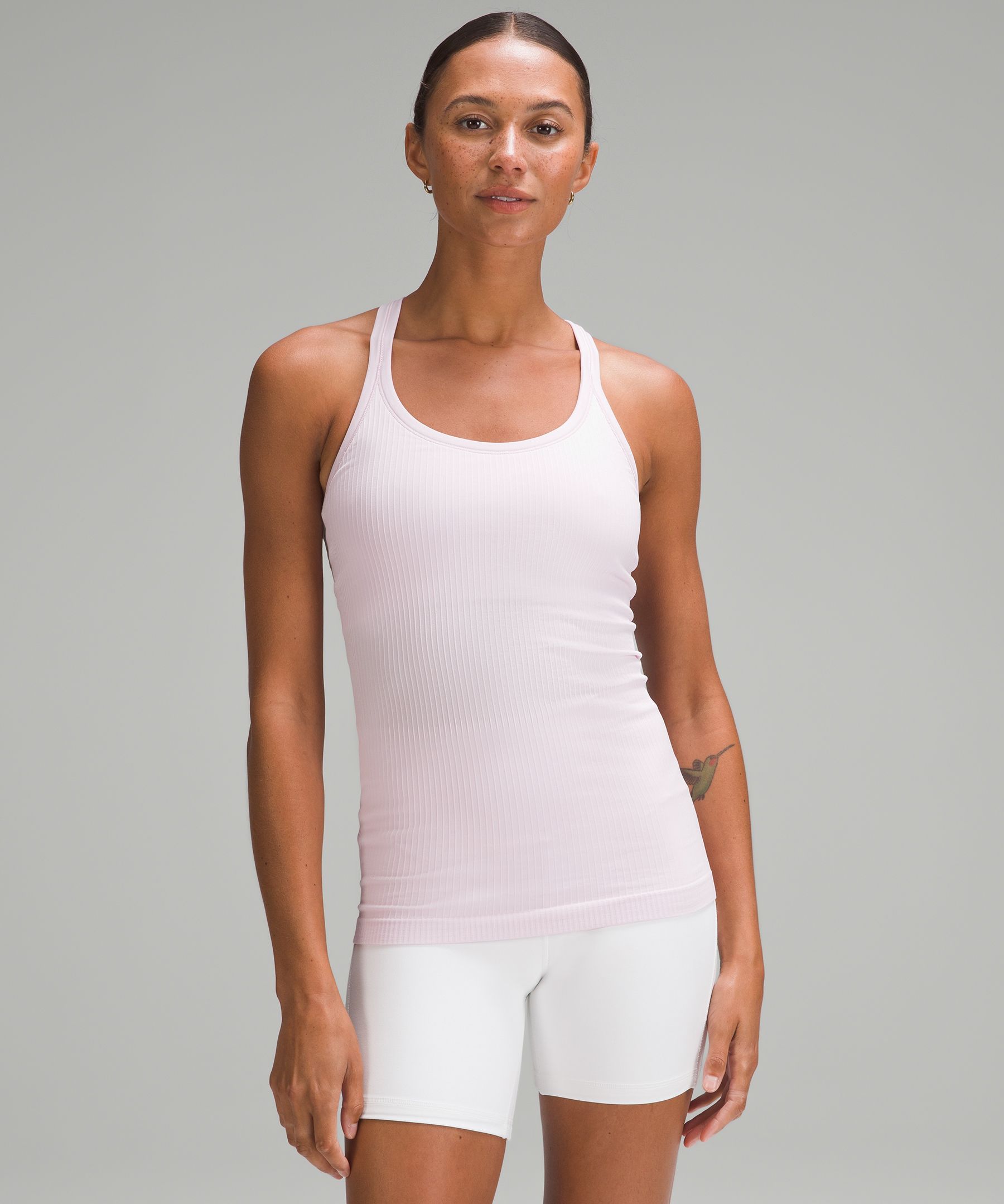 Lululemon Ebb To Street Tank Top In Strawberry Milkshake