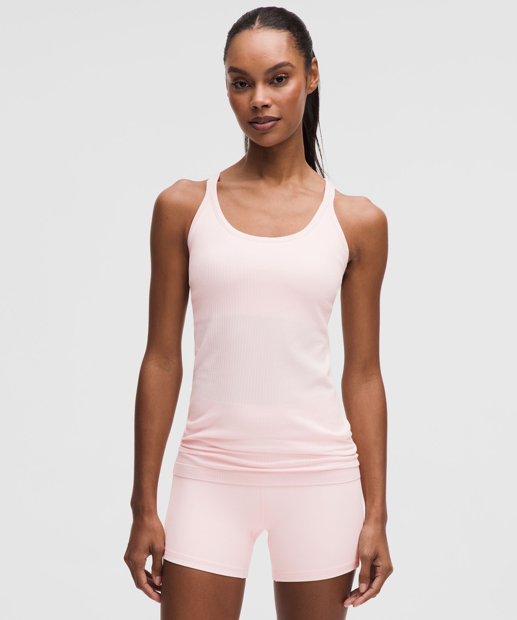 lululemon – Women’s Ebb to Street Tank Top Light Support, B/C Cup – Color Pink – Size 16
