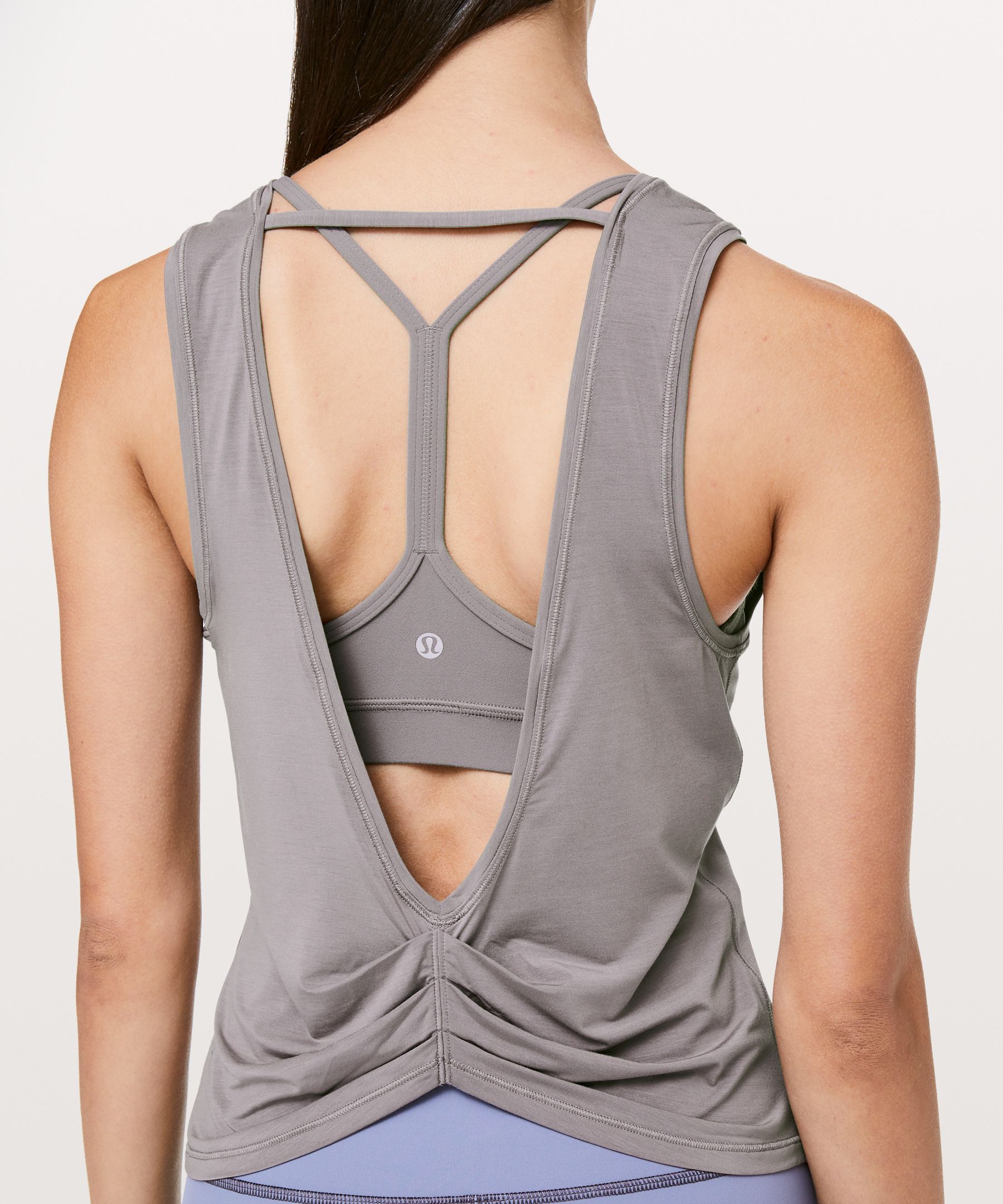 Lululemon Deep Stretch Tank In Half Moon