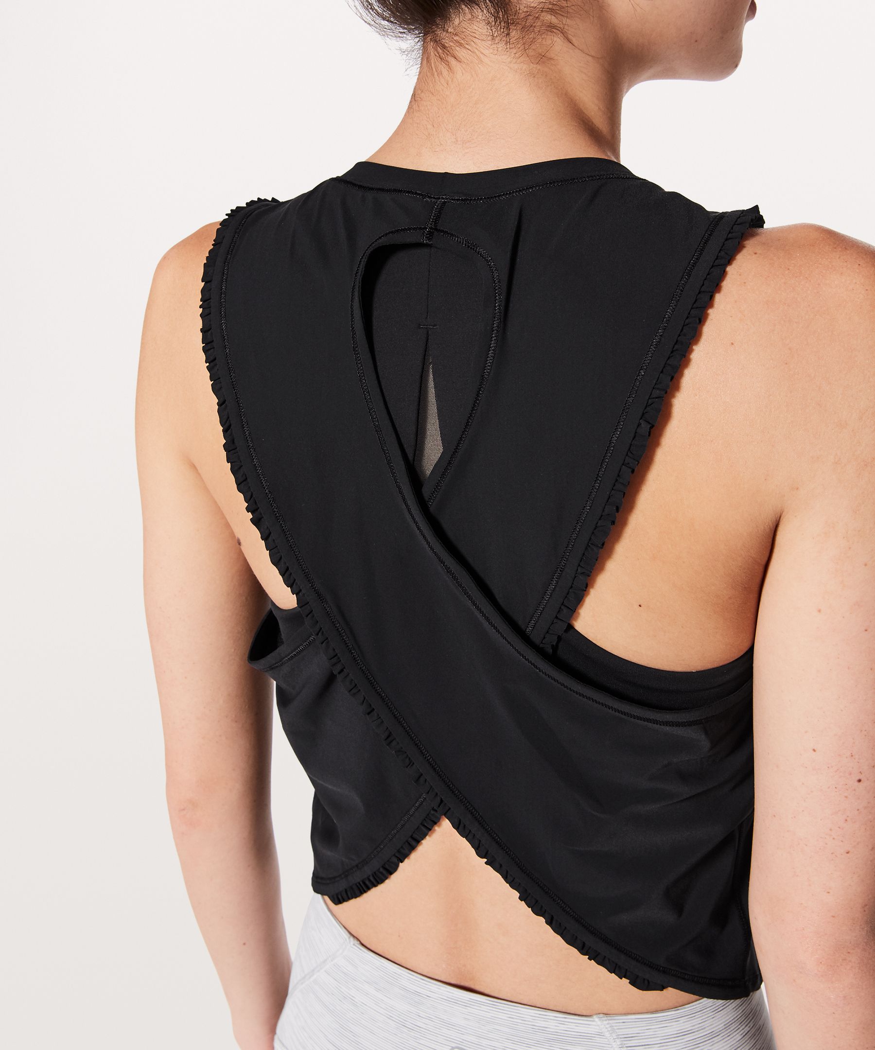 lululemon fast as light crop