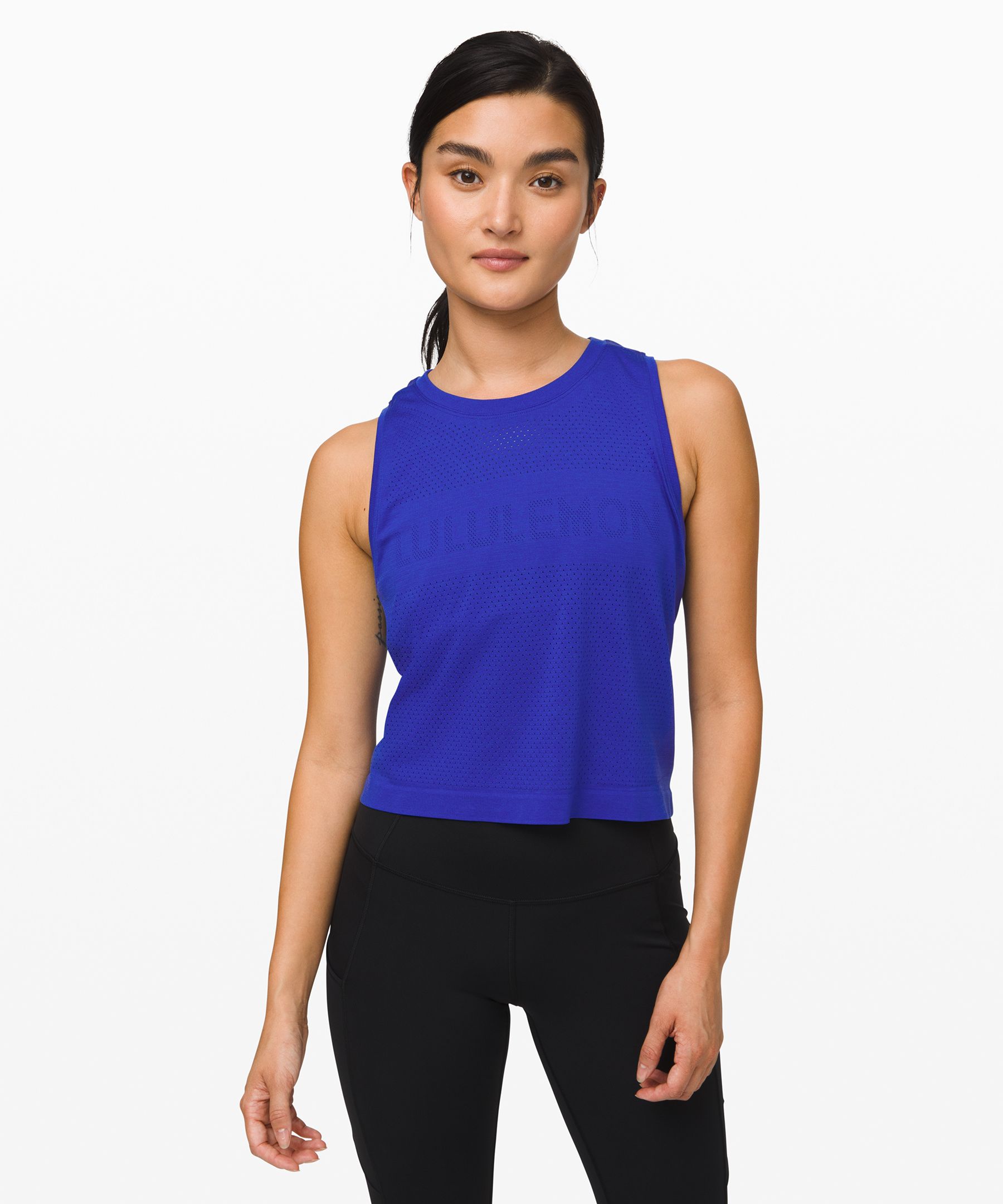 lululemon muscle crop tank