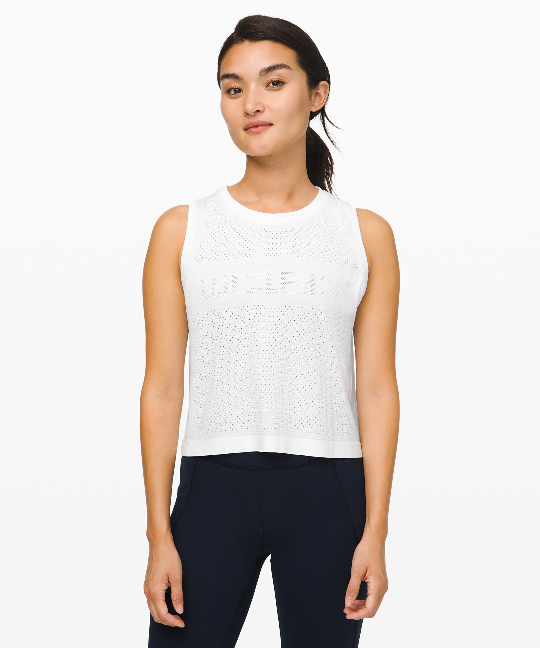 lululemon white top