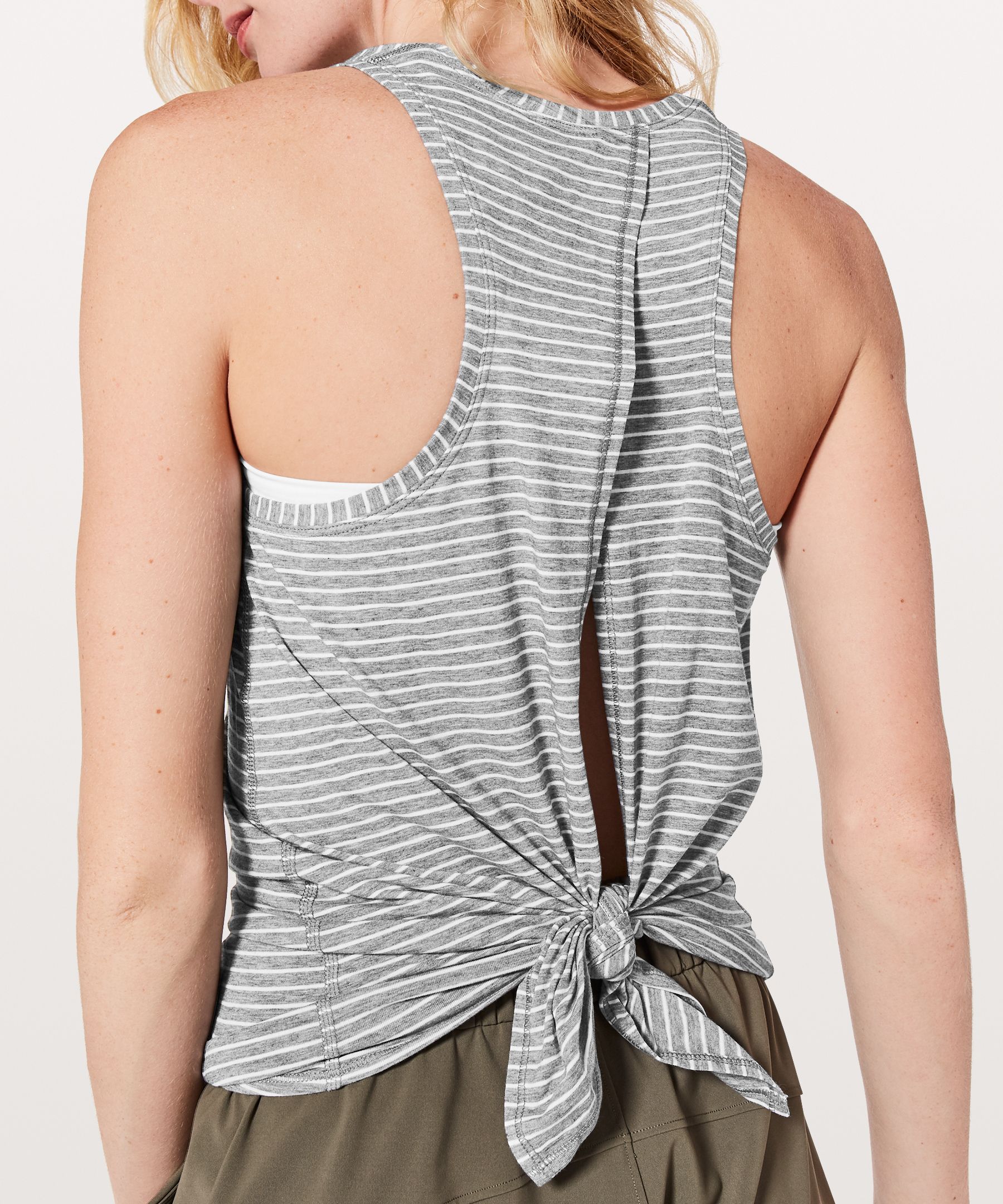 lululemon tie up tank