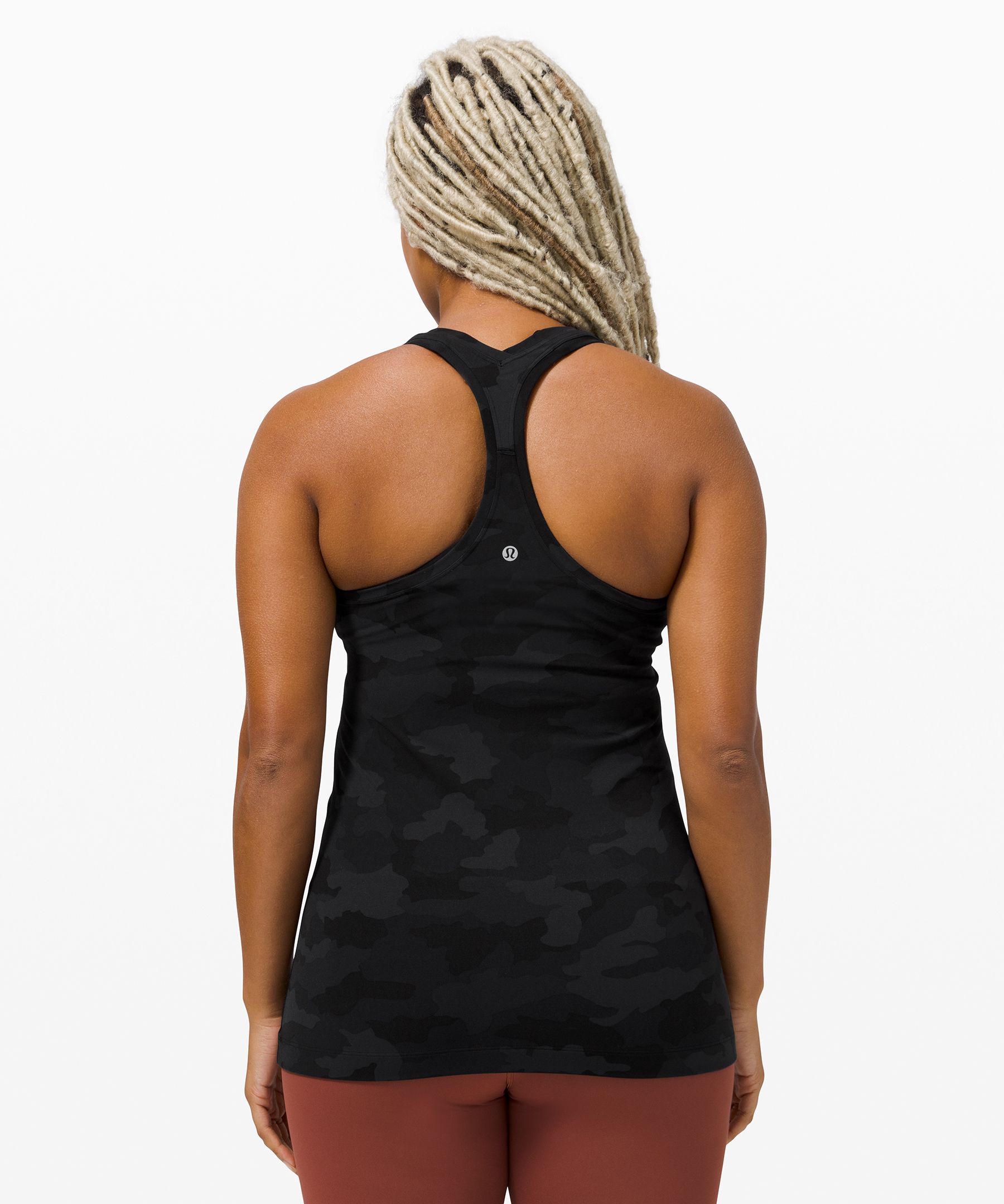 LULULEMON COOL RACERBACK RB SHORT TANK TOP NULU #LW1DNUS DON7 Size