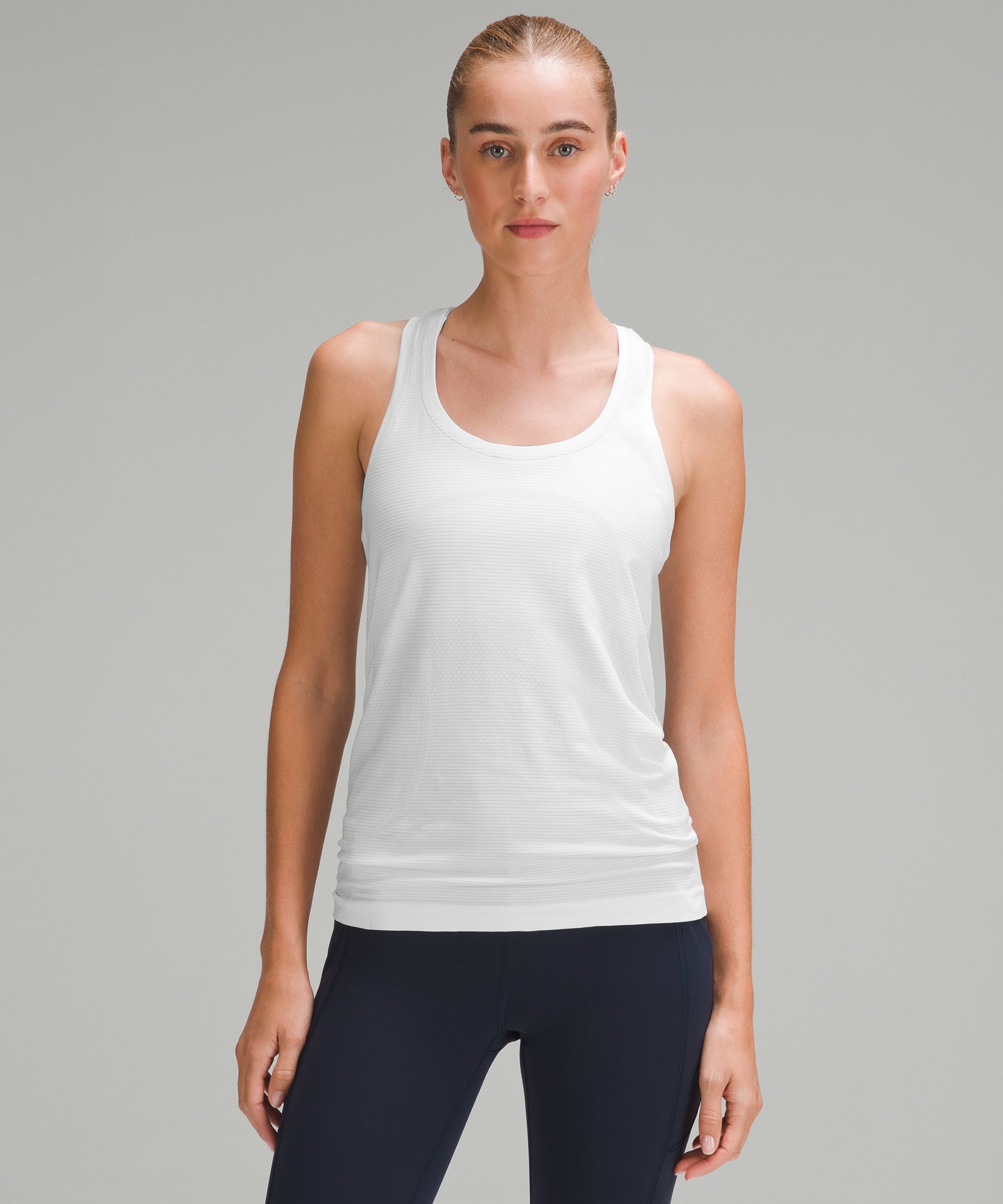 lululemon white racerback tank