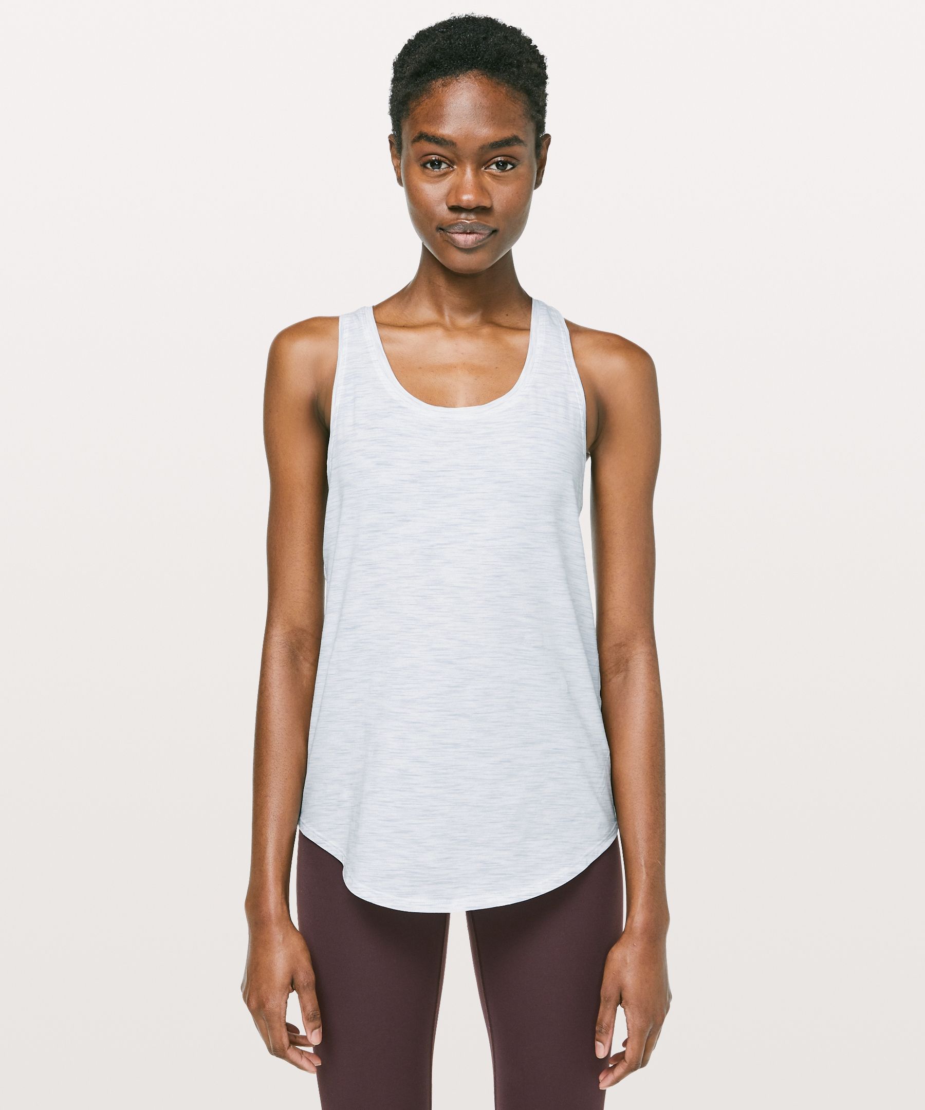 lululemon pleated back top