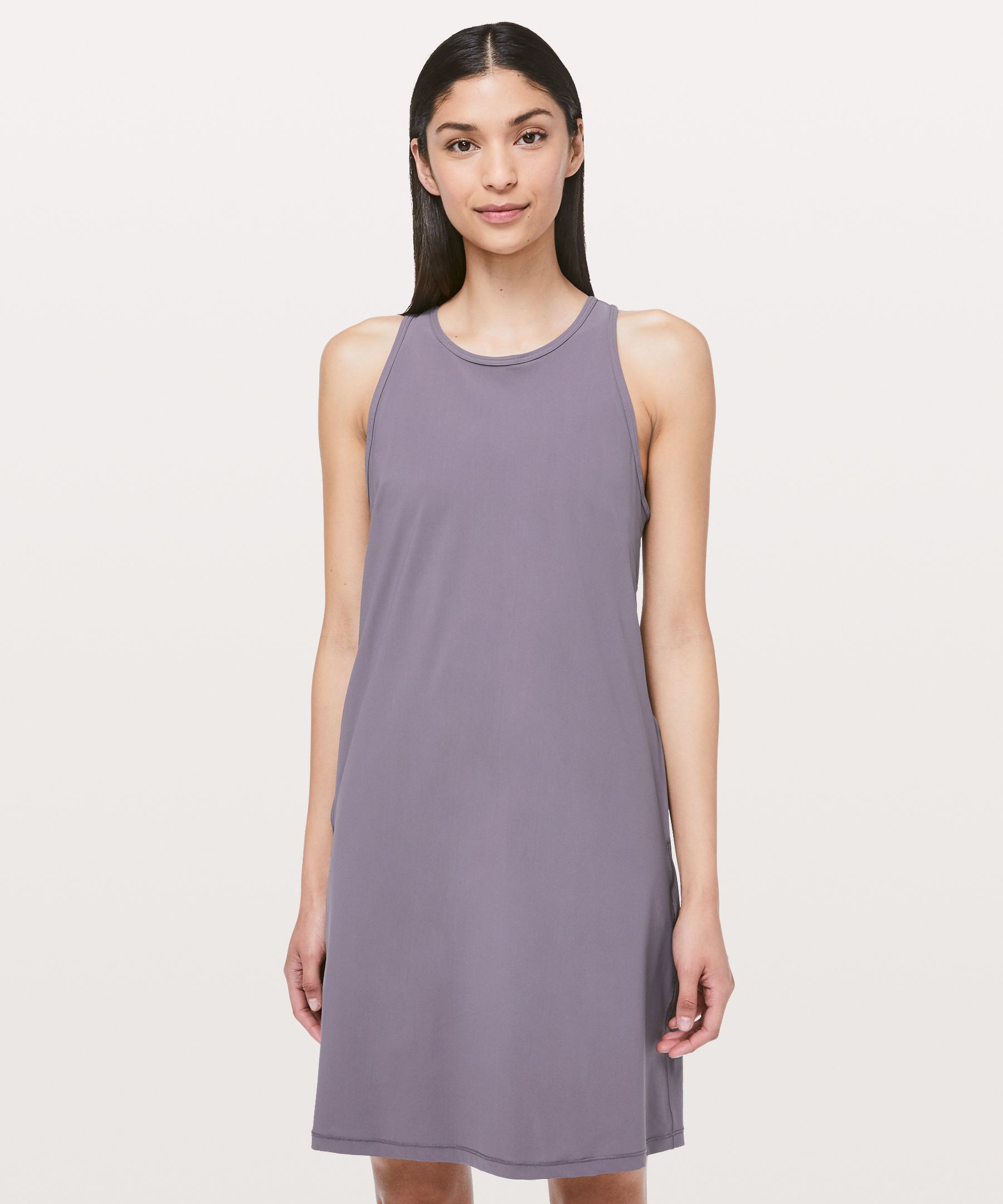 Lululemon Early Morning Dress In Graphite Purple