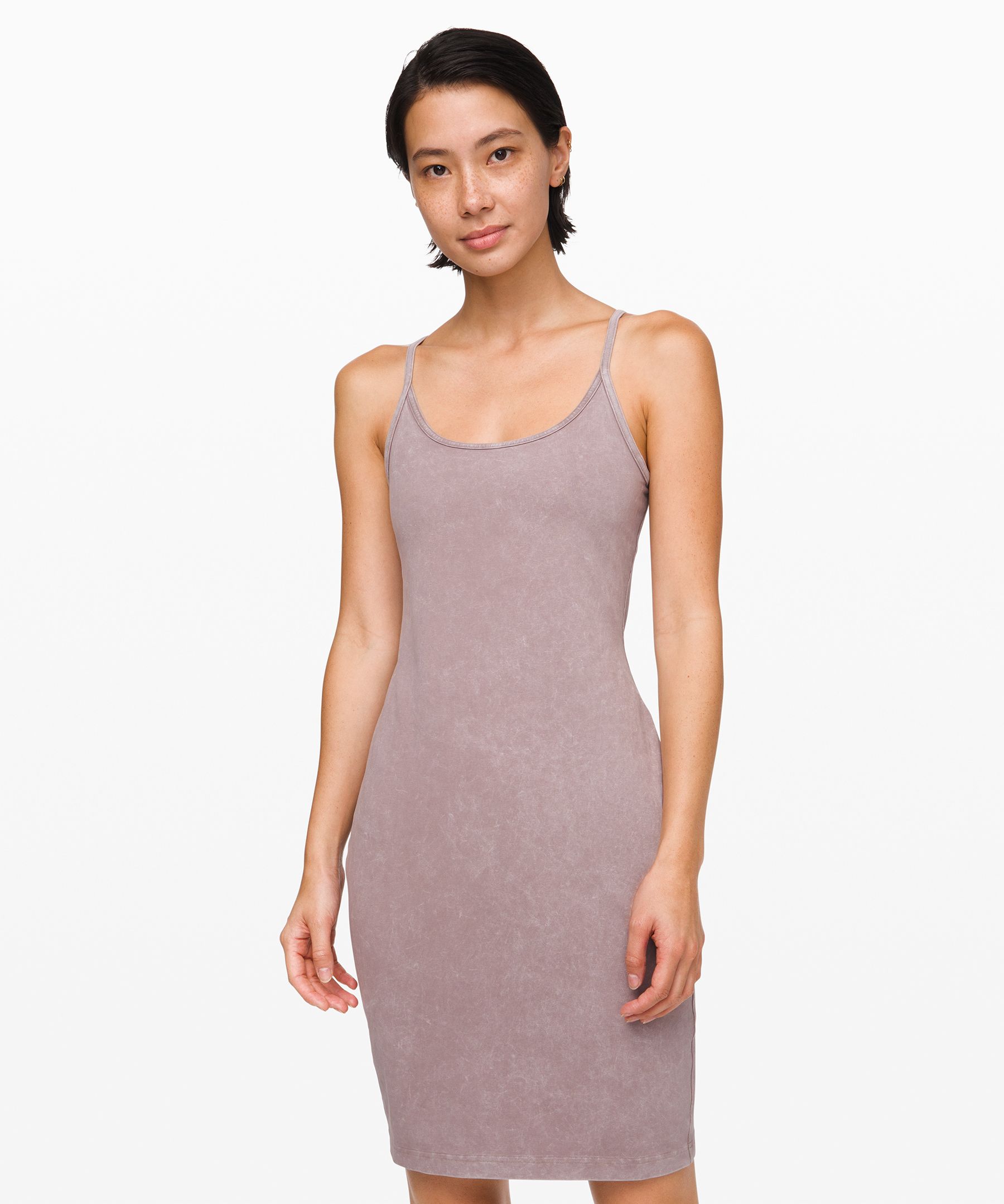 Lululemon Inner Glow Dress In Washed Half Moon