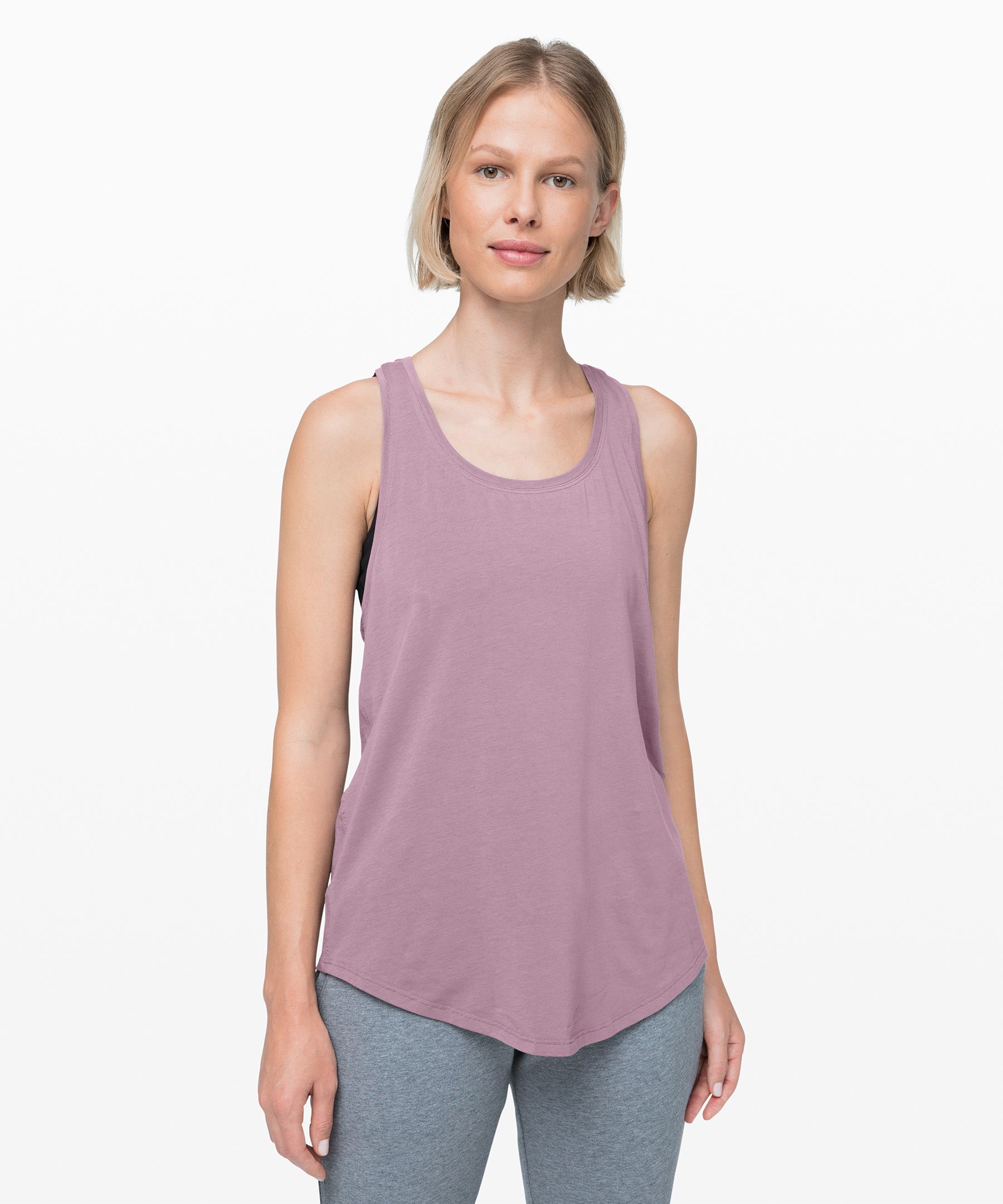 Lululemon Love Tank *pleated In Purple