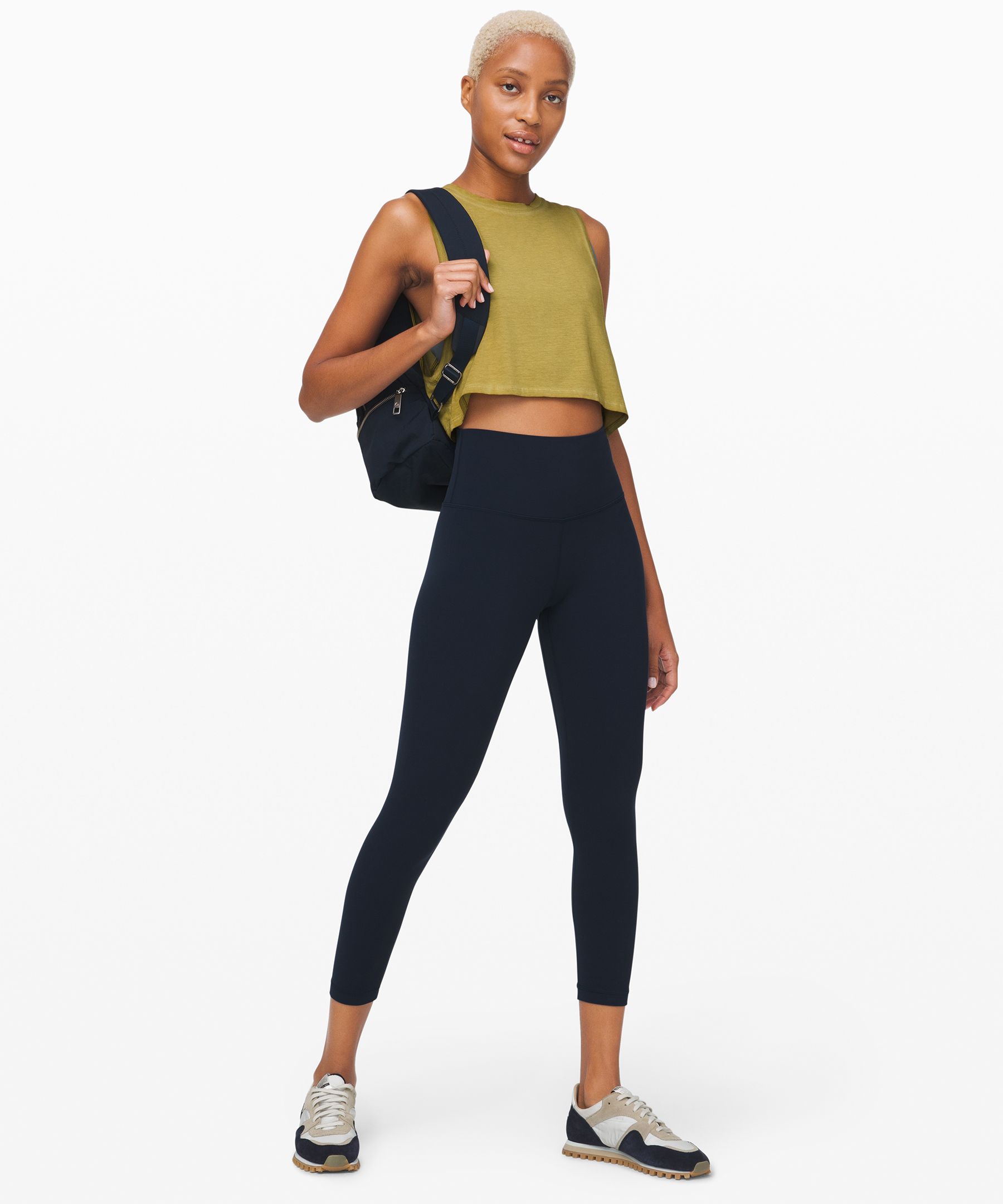 Lululemon Muscle Love Crop Tank - Black (First Release) - lulu