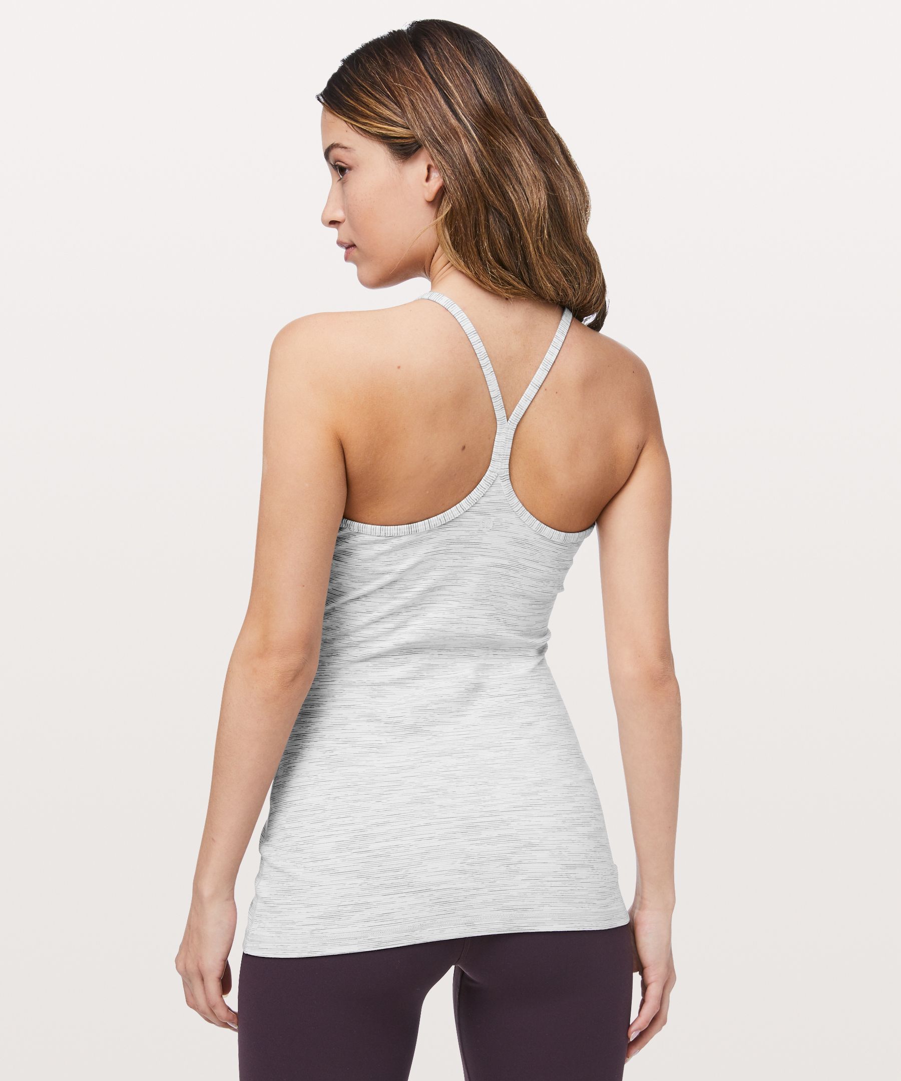 Lululemon Power Y Tank in Wee Are From Space Nimbus Battleship Gray Size 10  - $31 - From Amy