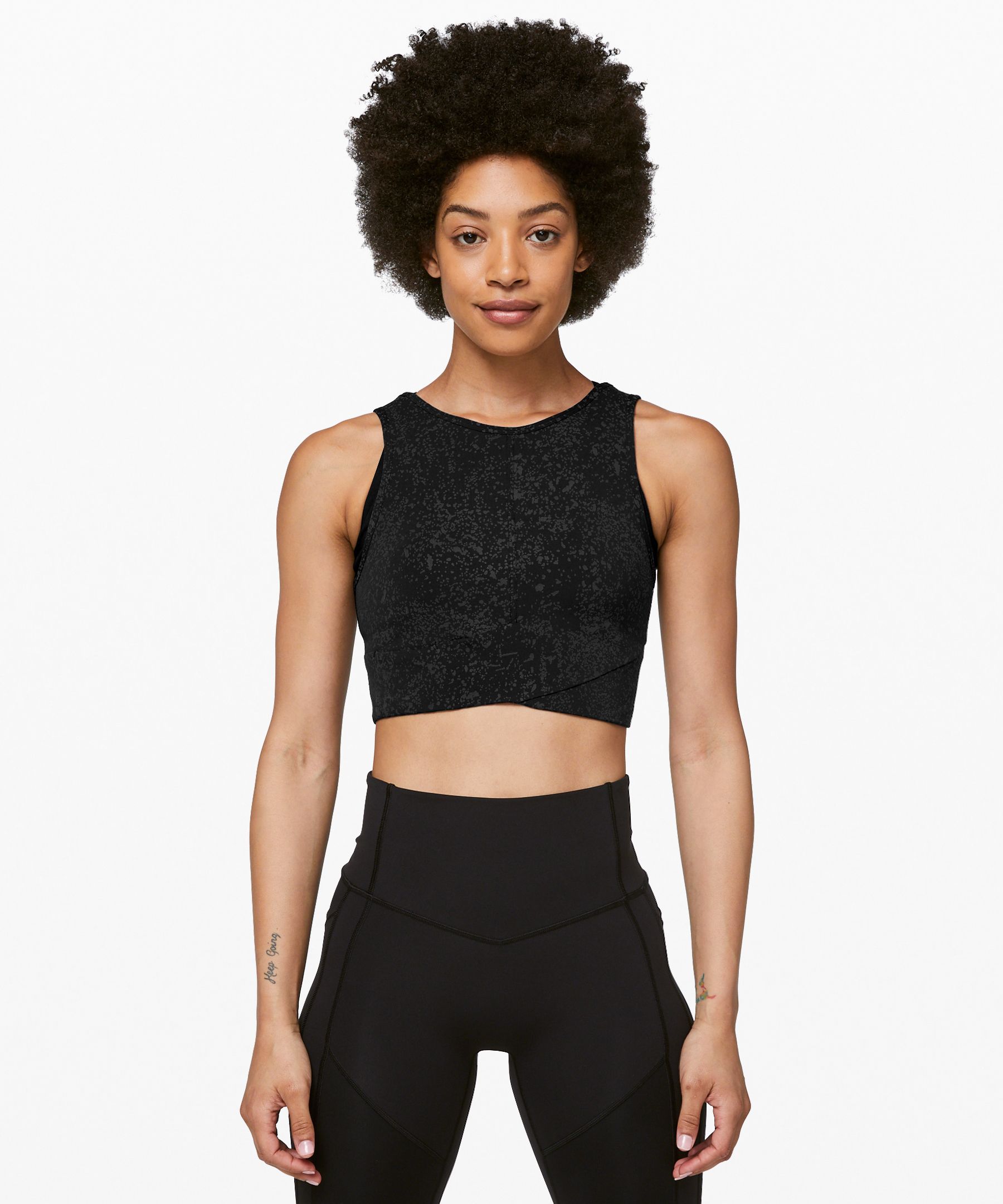 lululemon crop tee